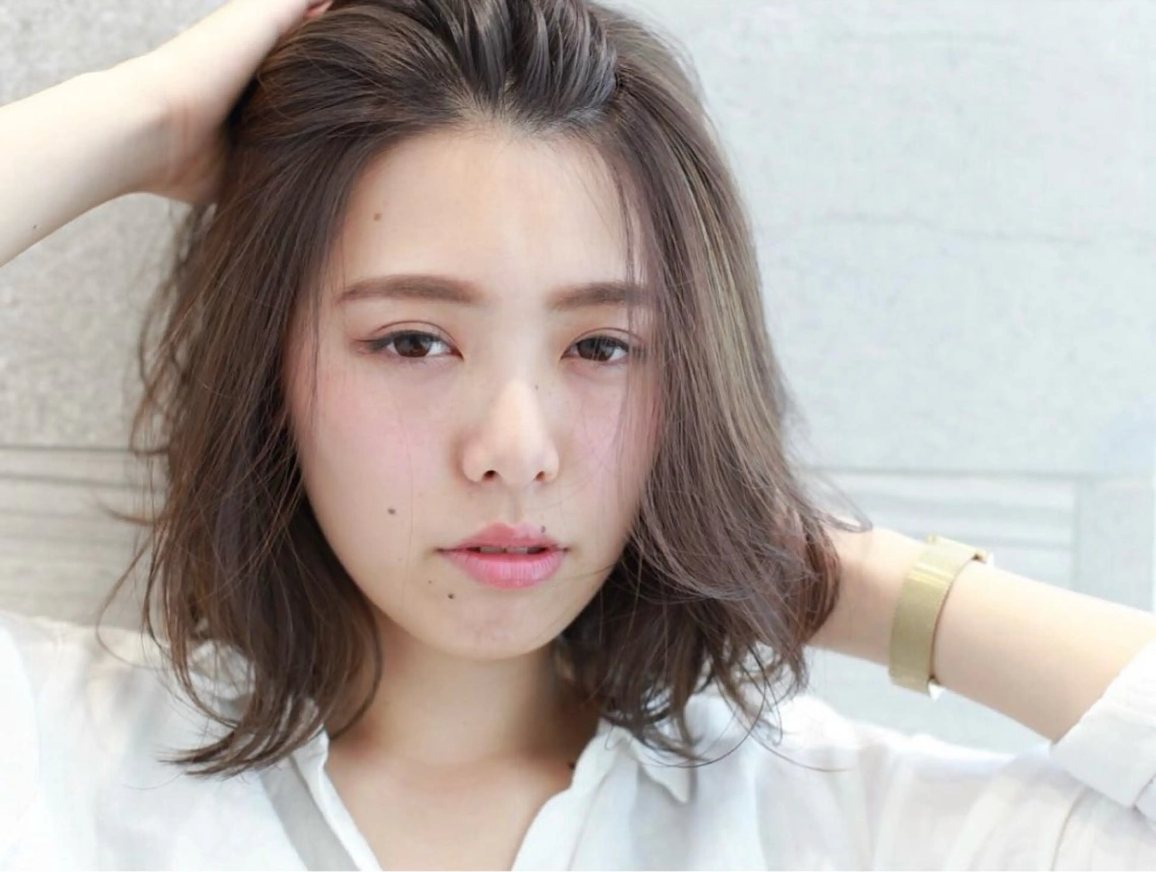 ミディアム 外ハネヘア 佐藤里菜🎀 ／カットモデル募集中のヘアスタイル
