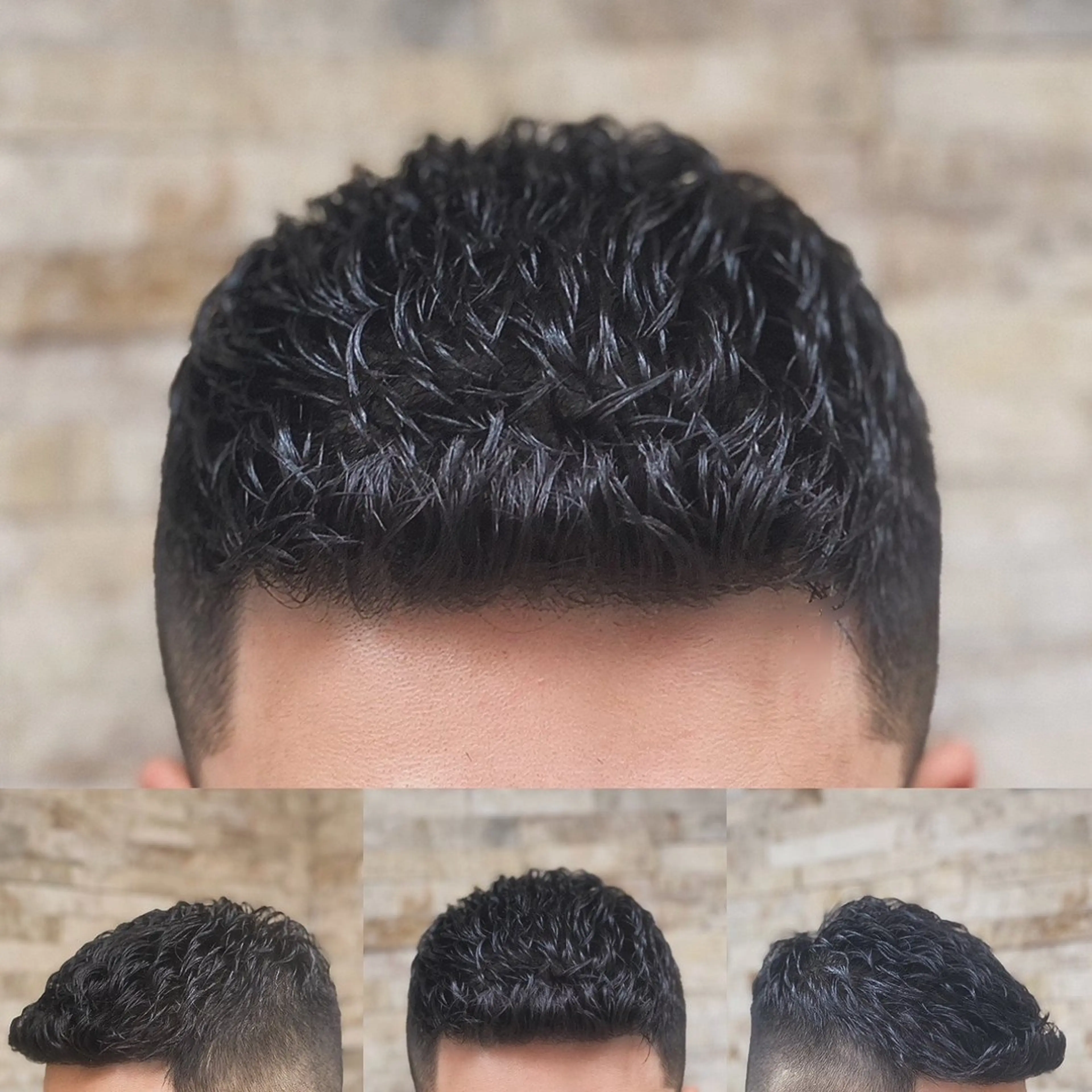 ショート カット パーマ 北川 竜也のヘアスタイル