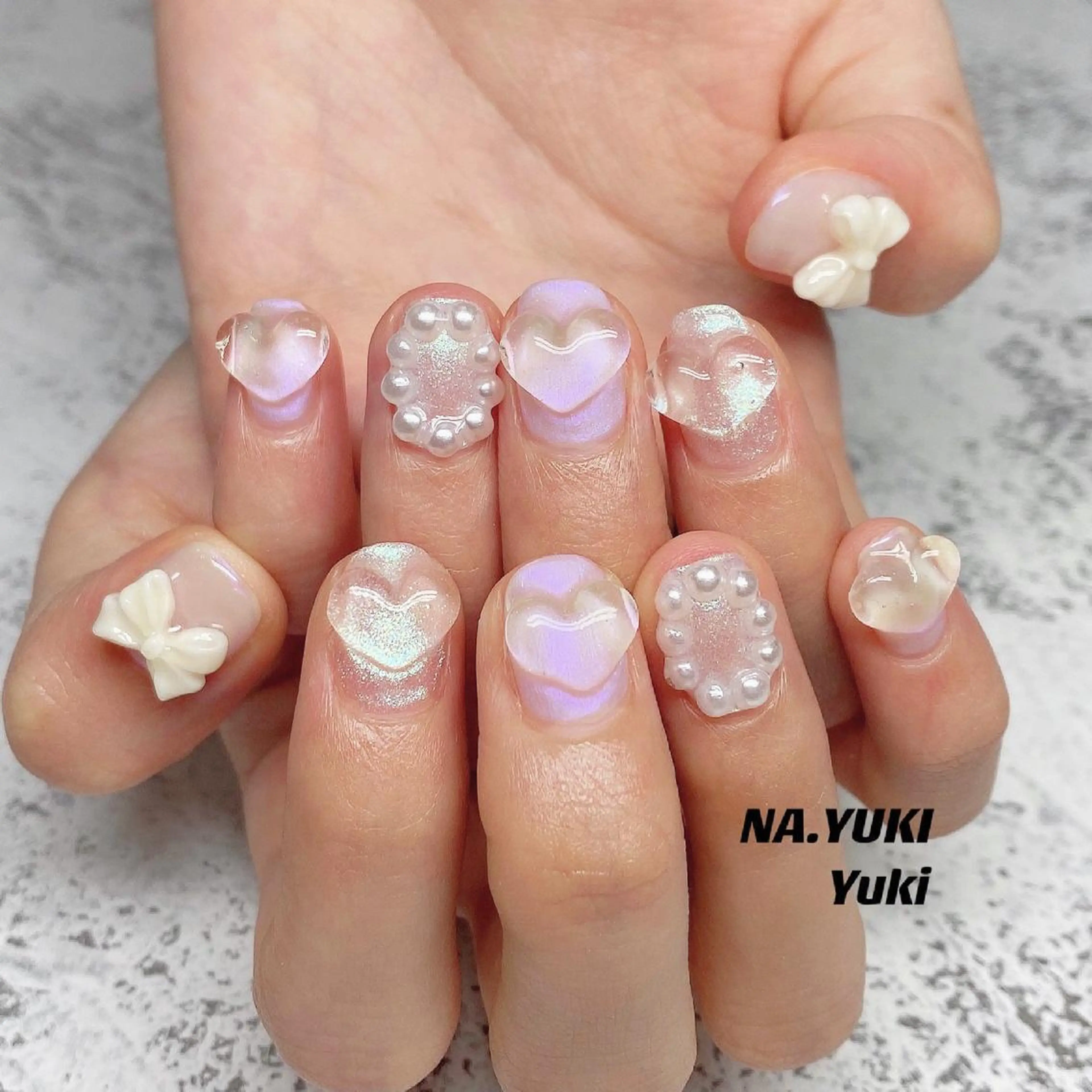 ネイル ハンドネイル ハンドケア ナユキNA.YUKI 池袋店のネイルデザイン