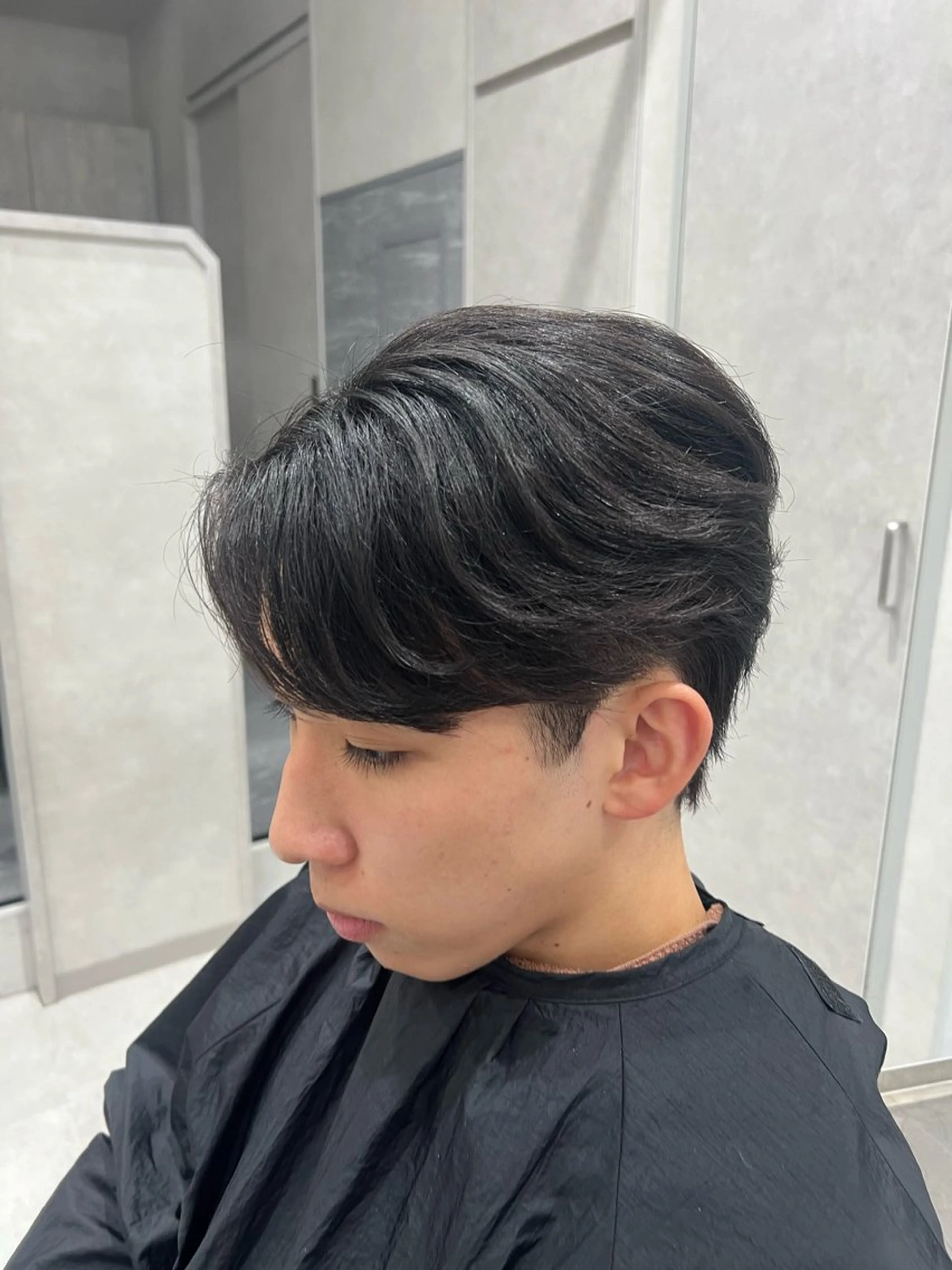 パーマ メンズ 縮毛矯正 カット 縮毛矯正 SENA 再現性 パーマと縮毛矯正のヘアスタイル