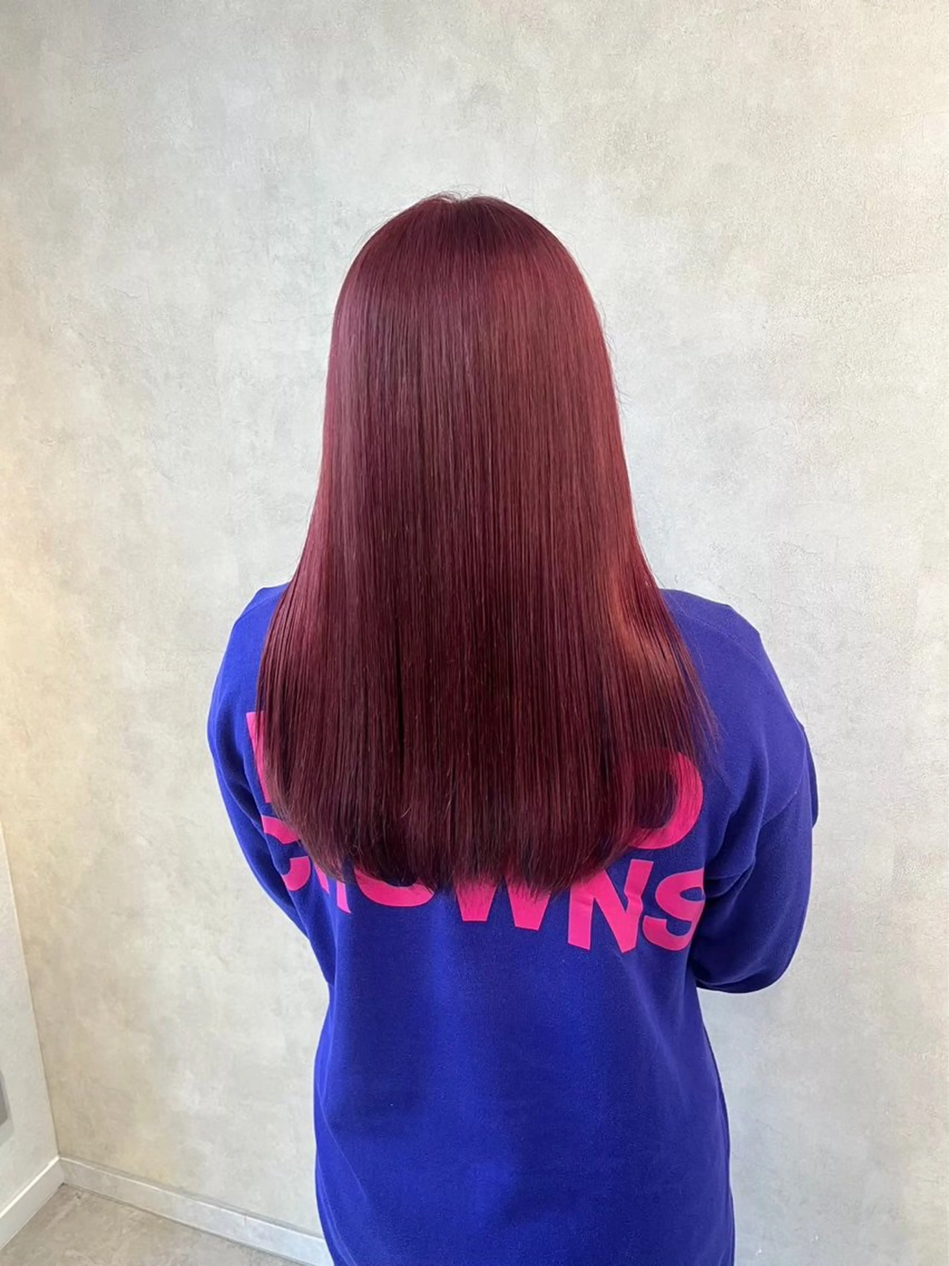 ロング カット ヘアカラー ボブ/レイヤー/ ダブルカラー/みのりのヘアスタイル