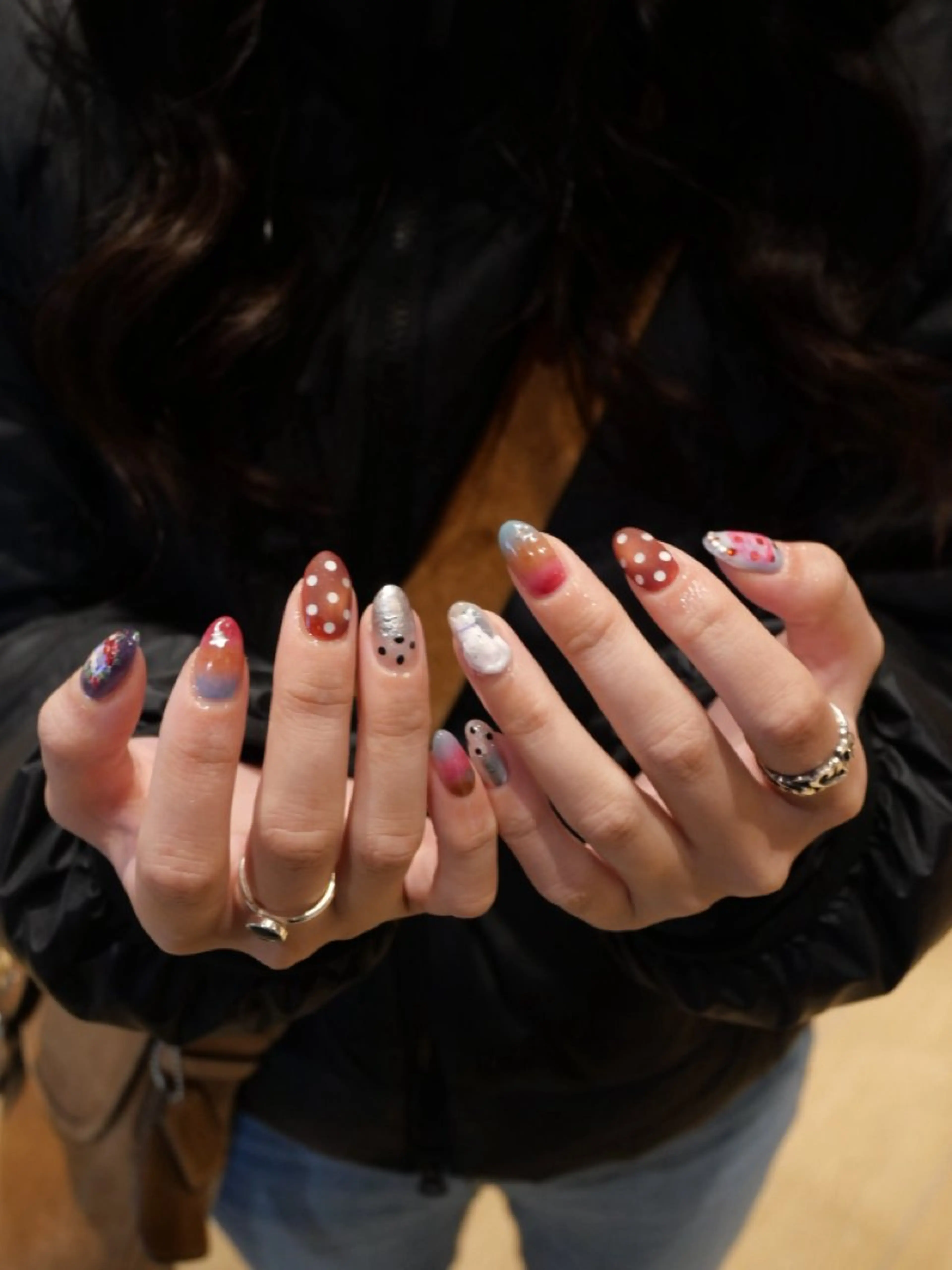 ネイル ハンドネイル miku･:*+ angelicaのネイルデザイン