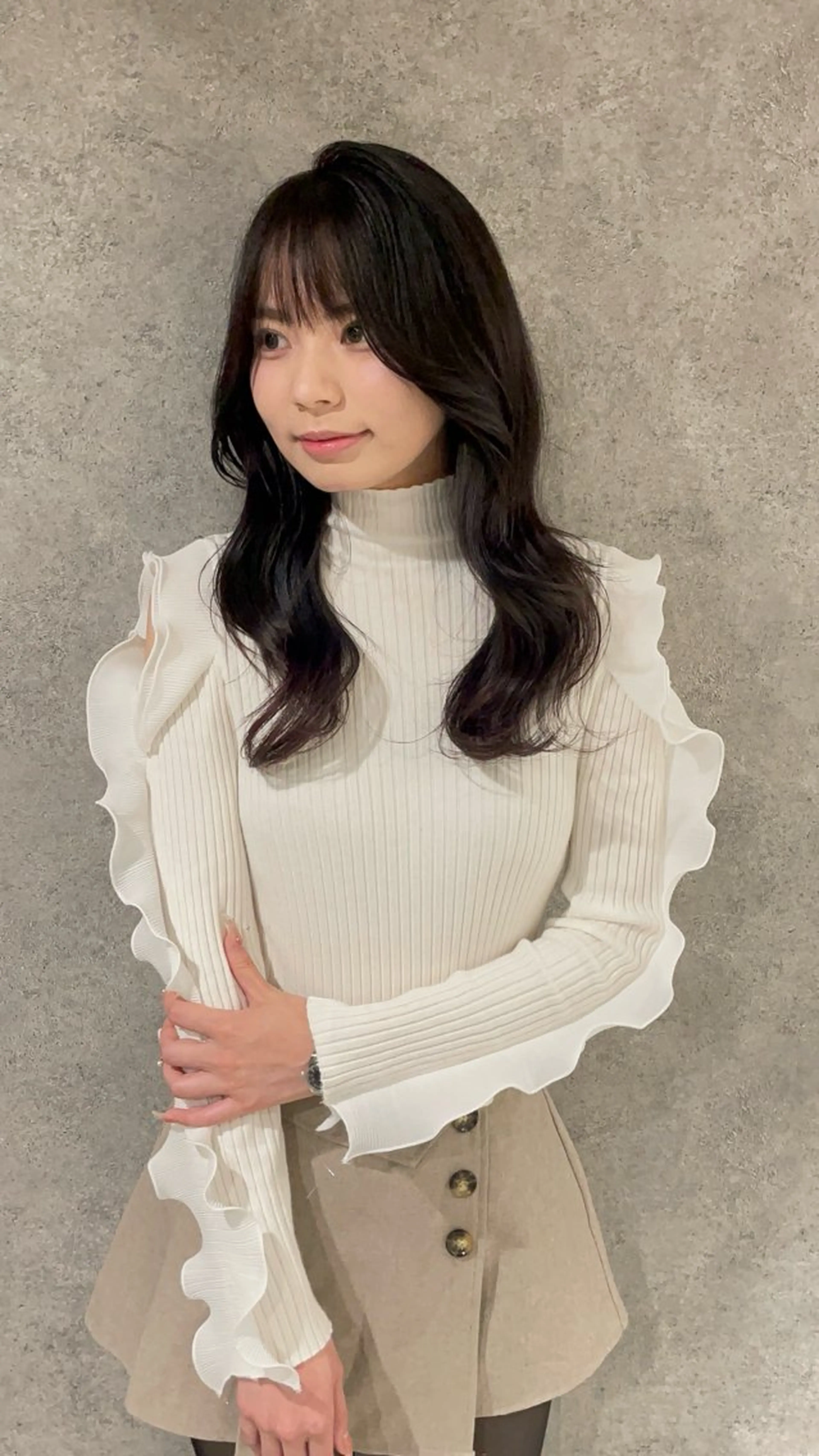 ロング ロングレイヤー 韓国風ヘア レイヤーカット ロング ウルフカット カット ヘアカラー トリートメント レイヤーカット 縮毛矯正◽️河野泰貴のヘアスタイル