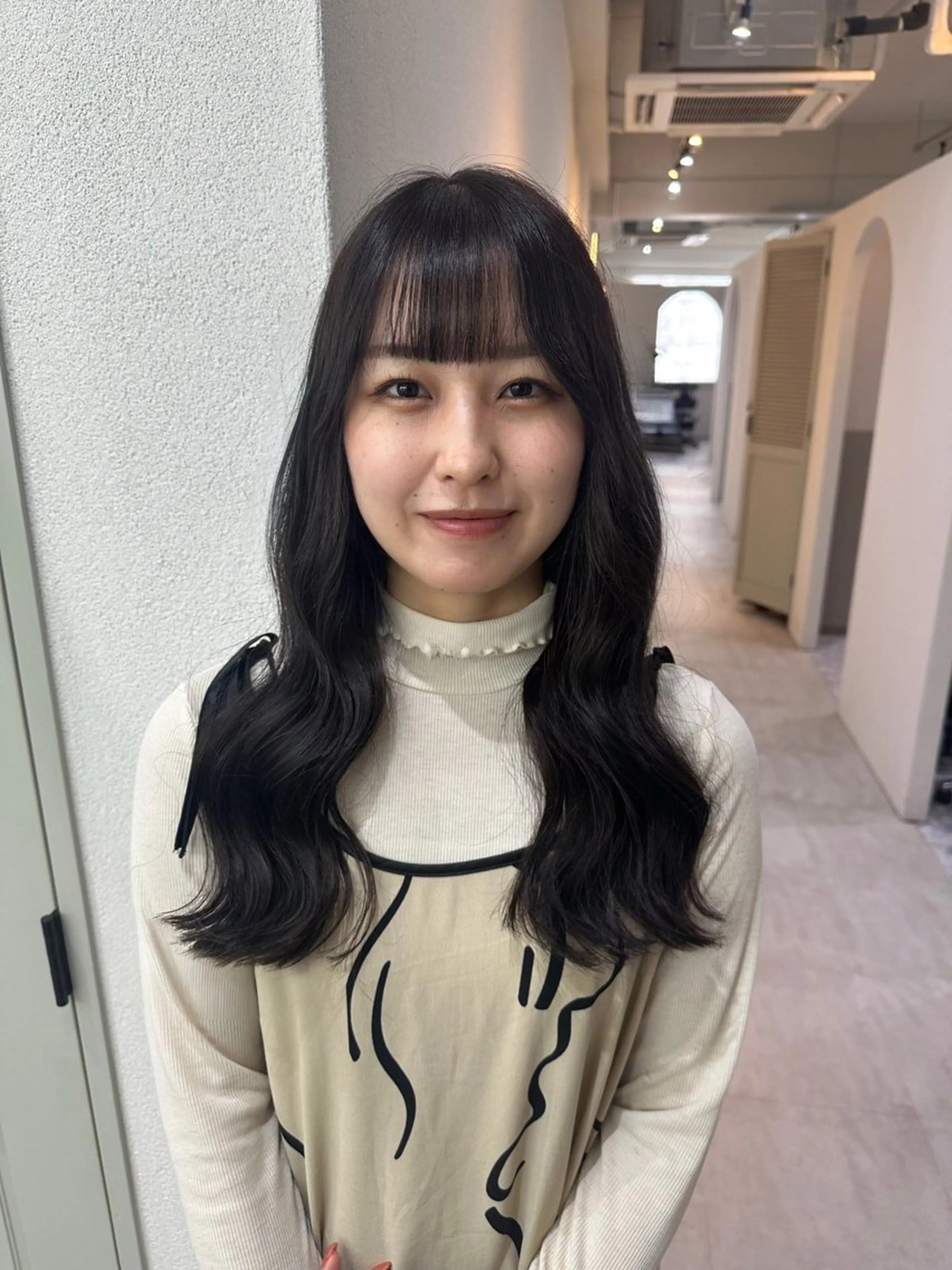 セミロング カラー カット ヘアカラー トリートメント 🪞個室サロン/韓国 艶髪/keito🪞のヘアスタイル