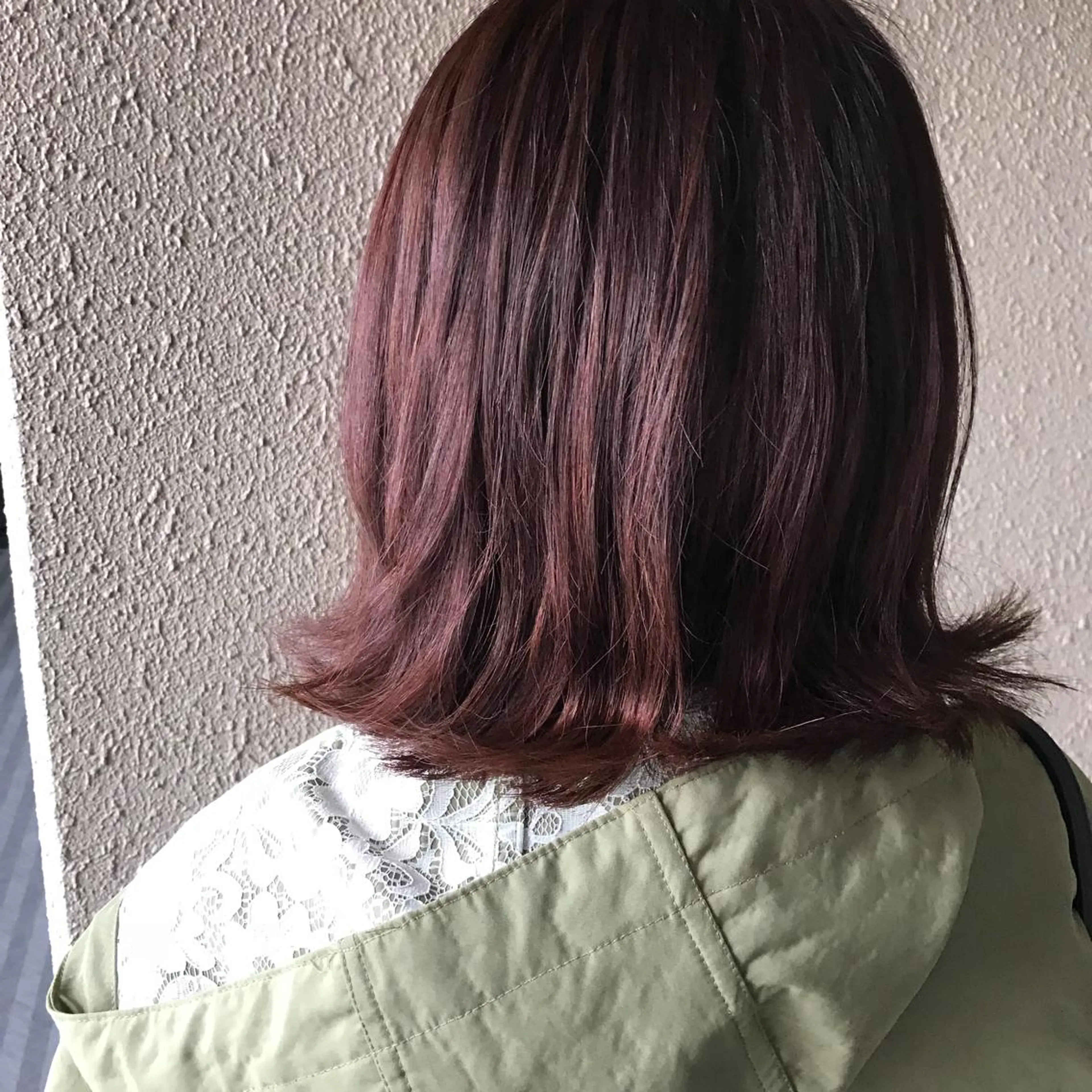 カラー ピンクカラー バイオレットカラー chouette/ 根本優希のヘアスタイル