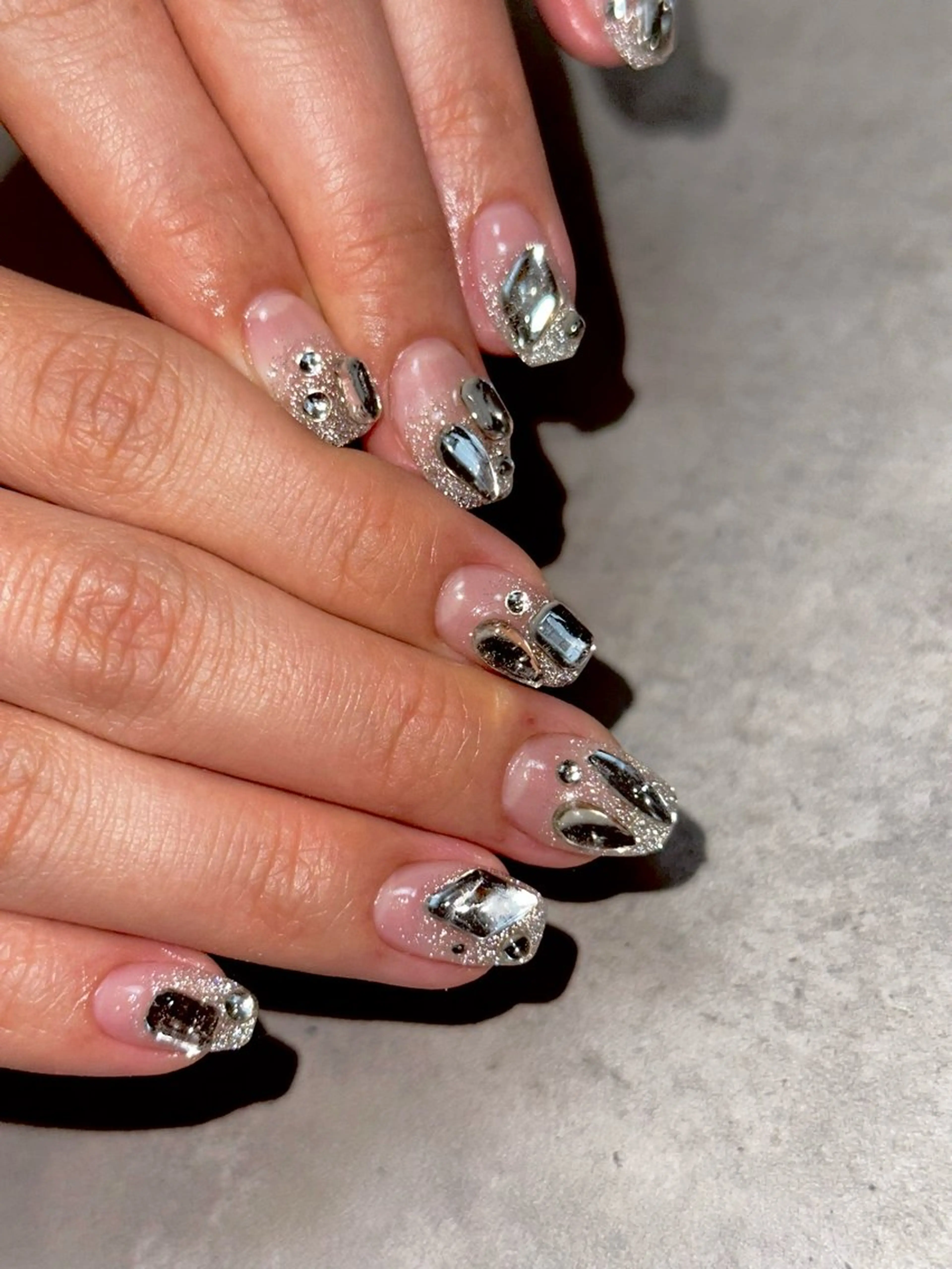 ネイル キラキラネイル havi nailのネイルデザイン