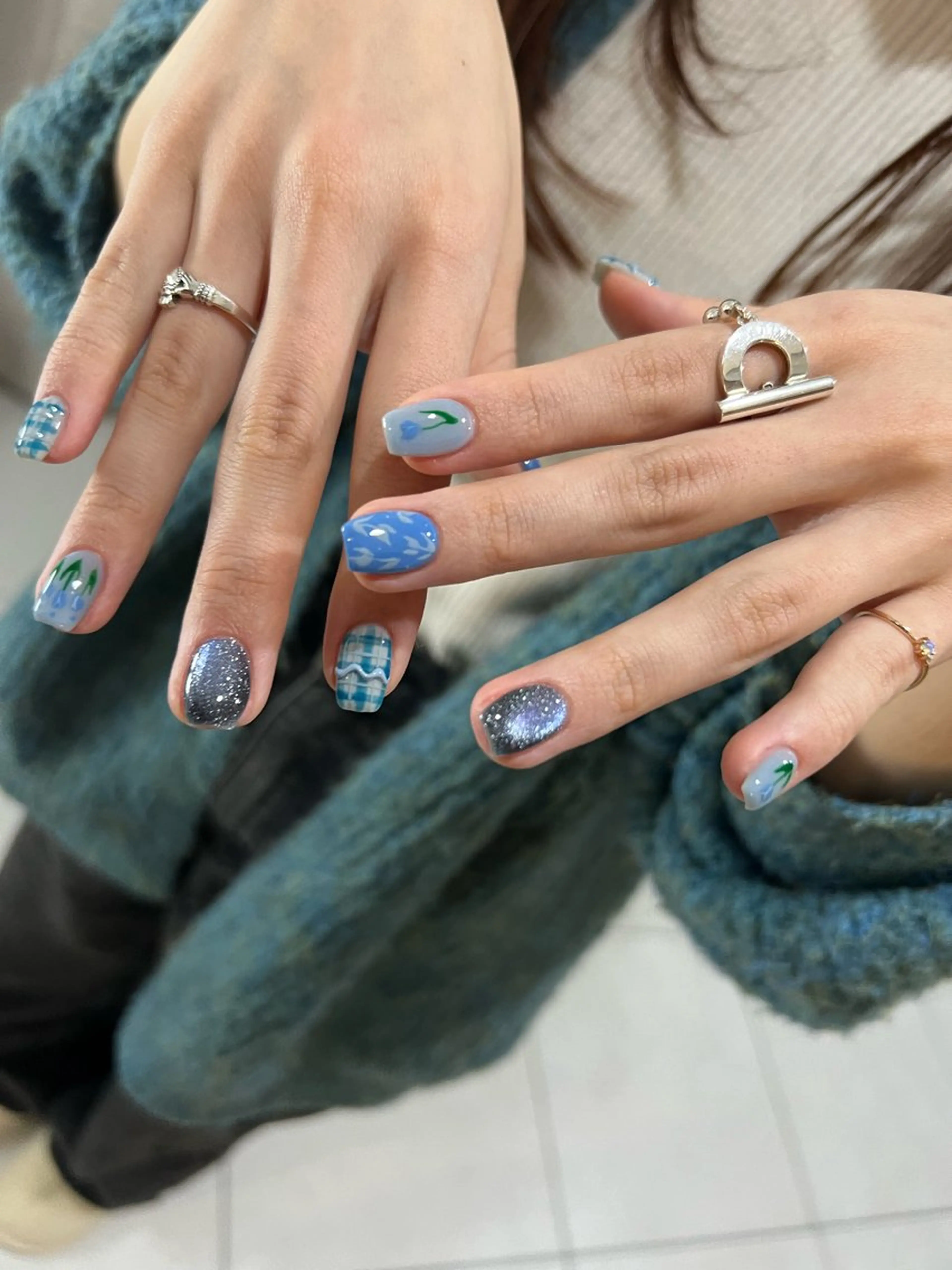 ネイル 持ち込み ニュアンスネイル ハンドネイル ハンドケア Charme. NOBUKOのネイルデザイン