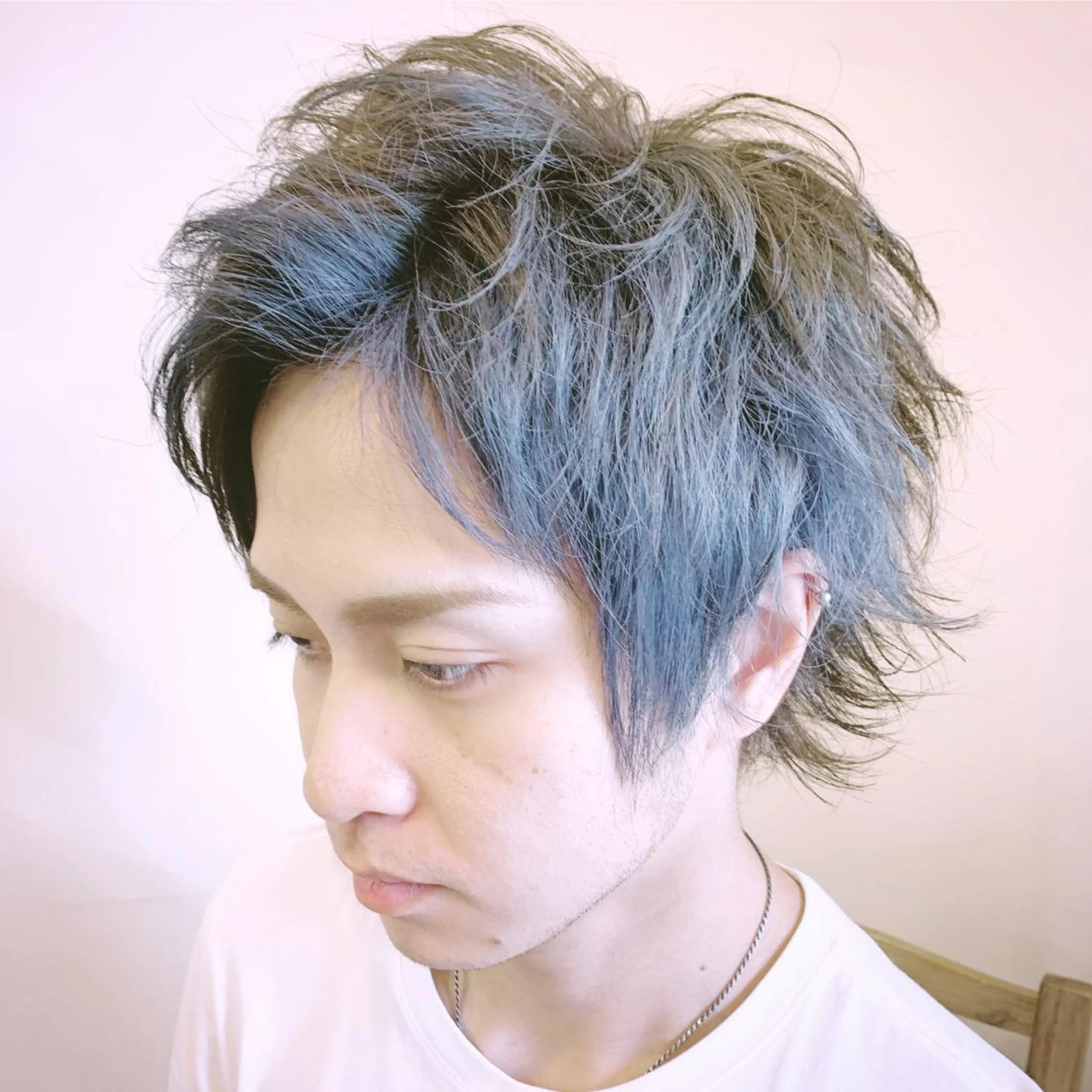 ショート カラー メンズ Laissez Deux武内のヘアスタイル