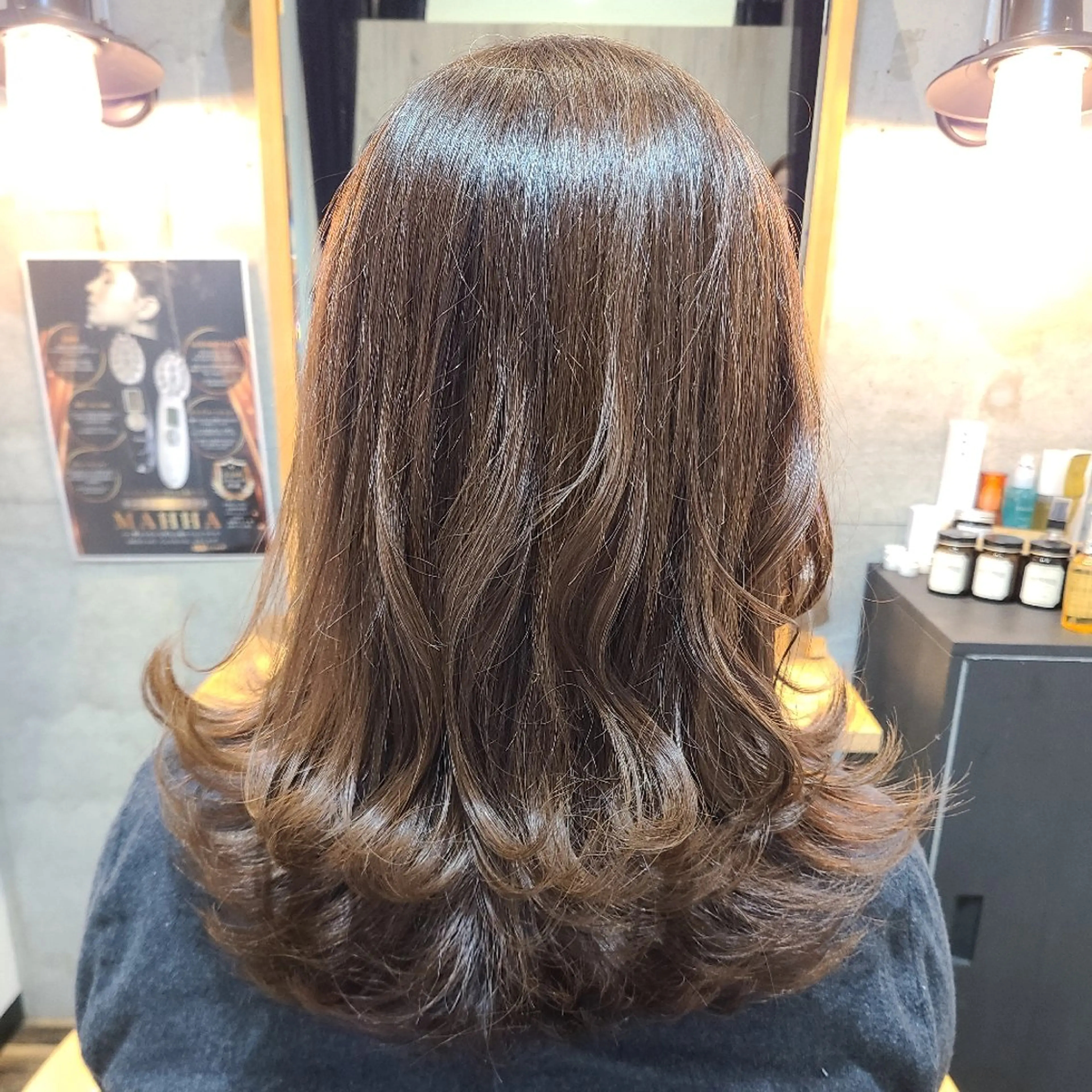 ロング カット Artice　BARBER SHOP所属・桐島 令奈のヘアスタイル