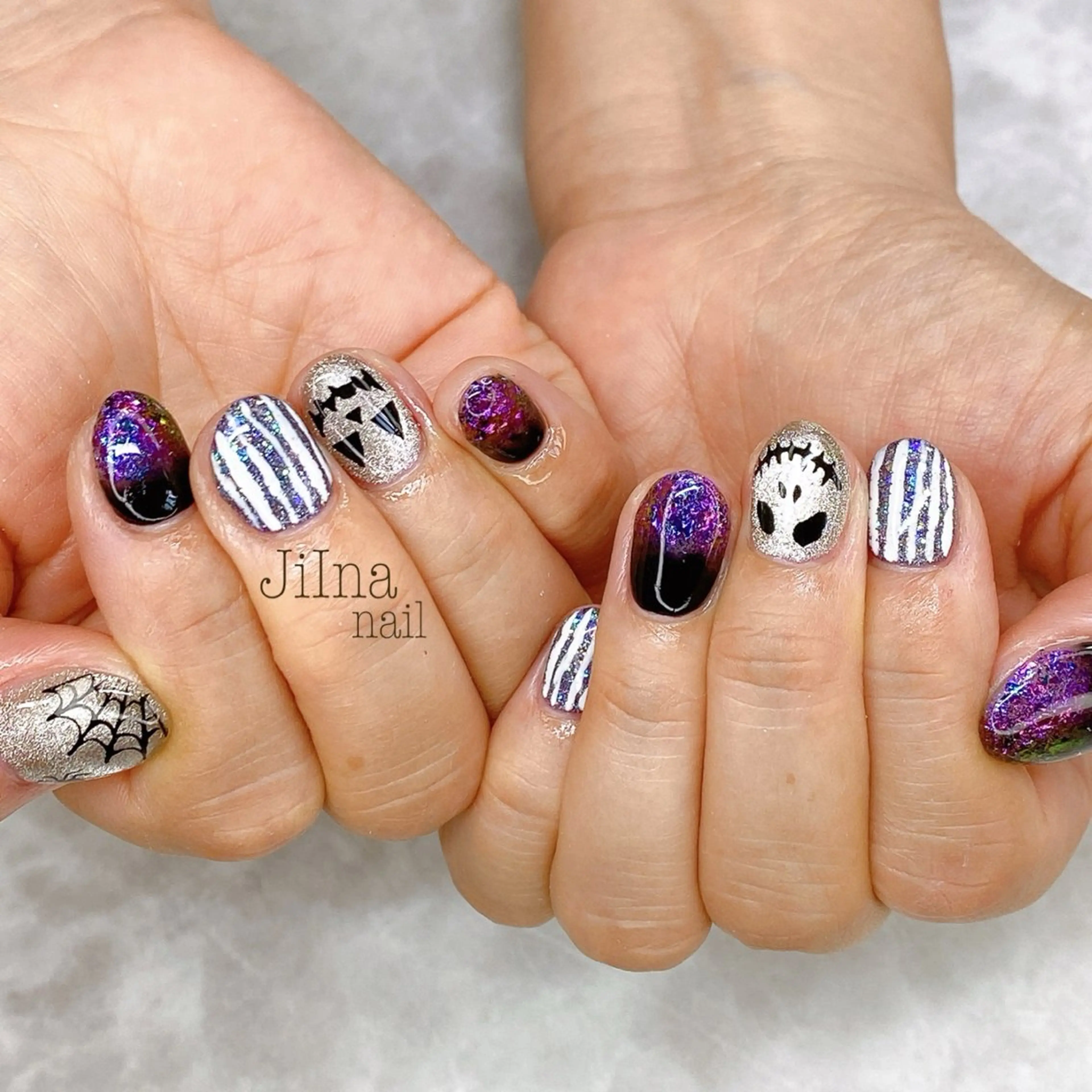 ネイル ハロウィン JiIna nailのネイルデザイン