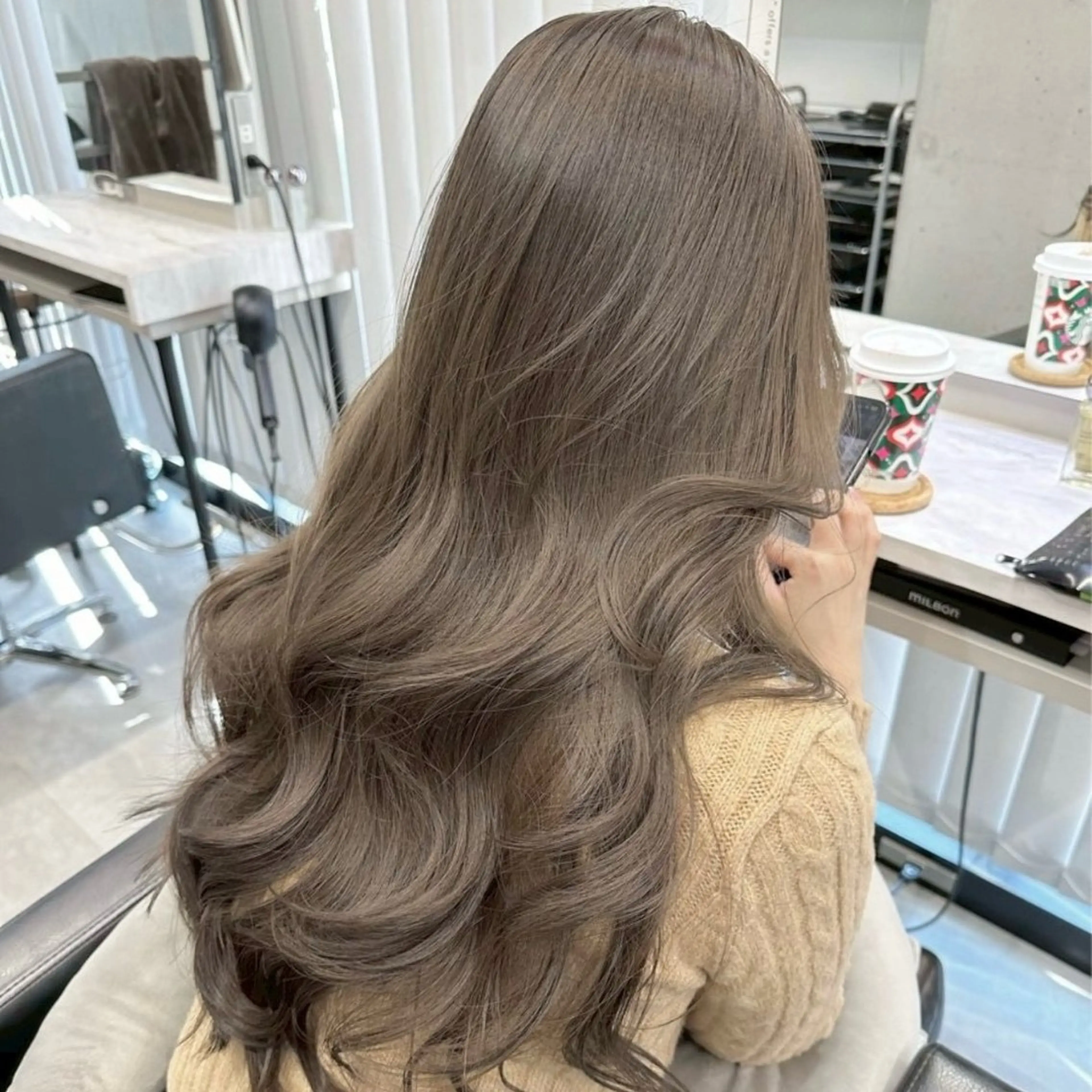 カラー 🎀透明感カラー特化 清水星花🎀のヘアスタイル