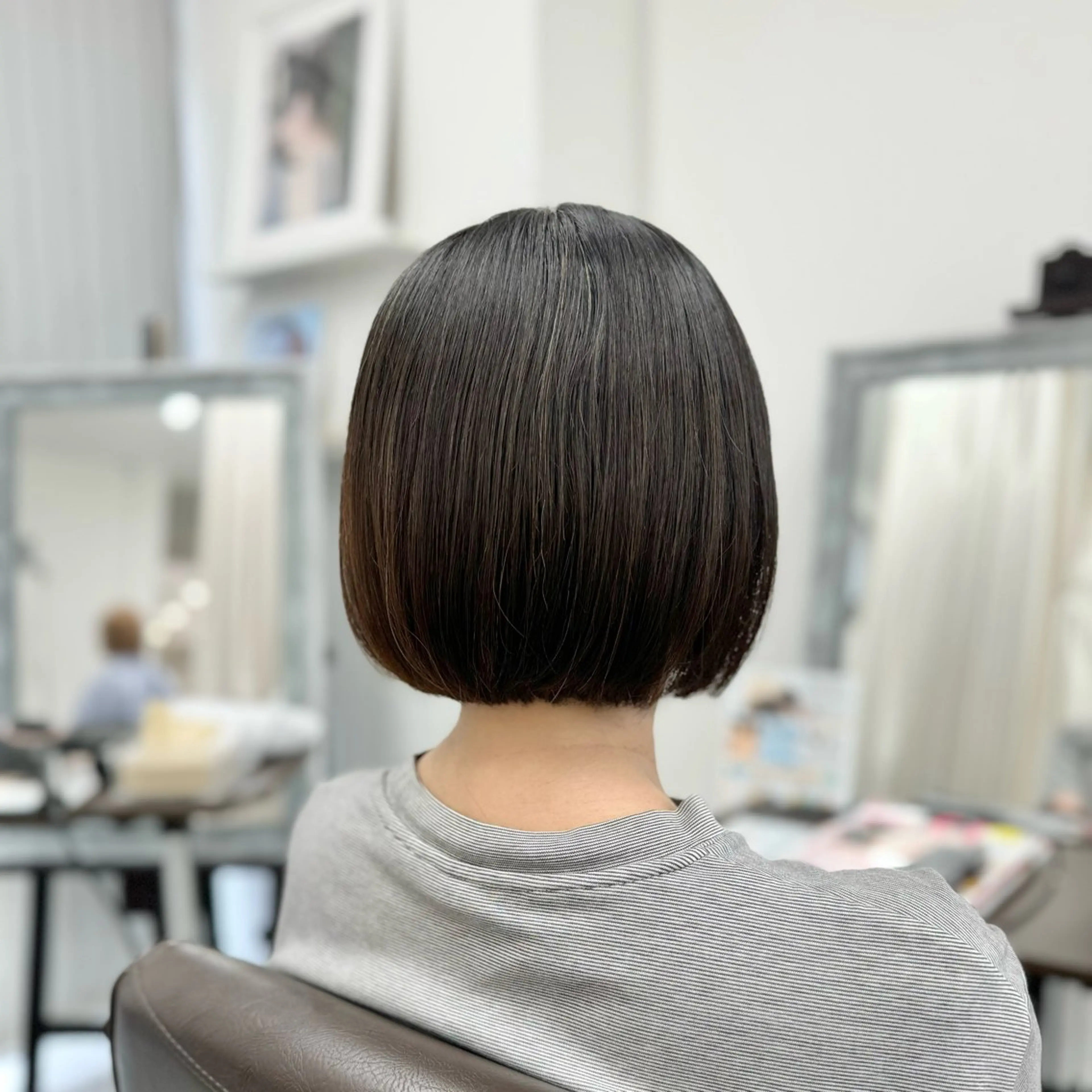 ミディアム 田島拓海 LEV. ボブカットのヘアスタイル
