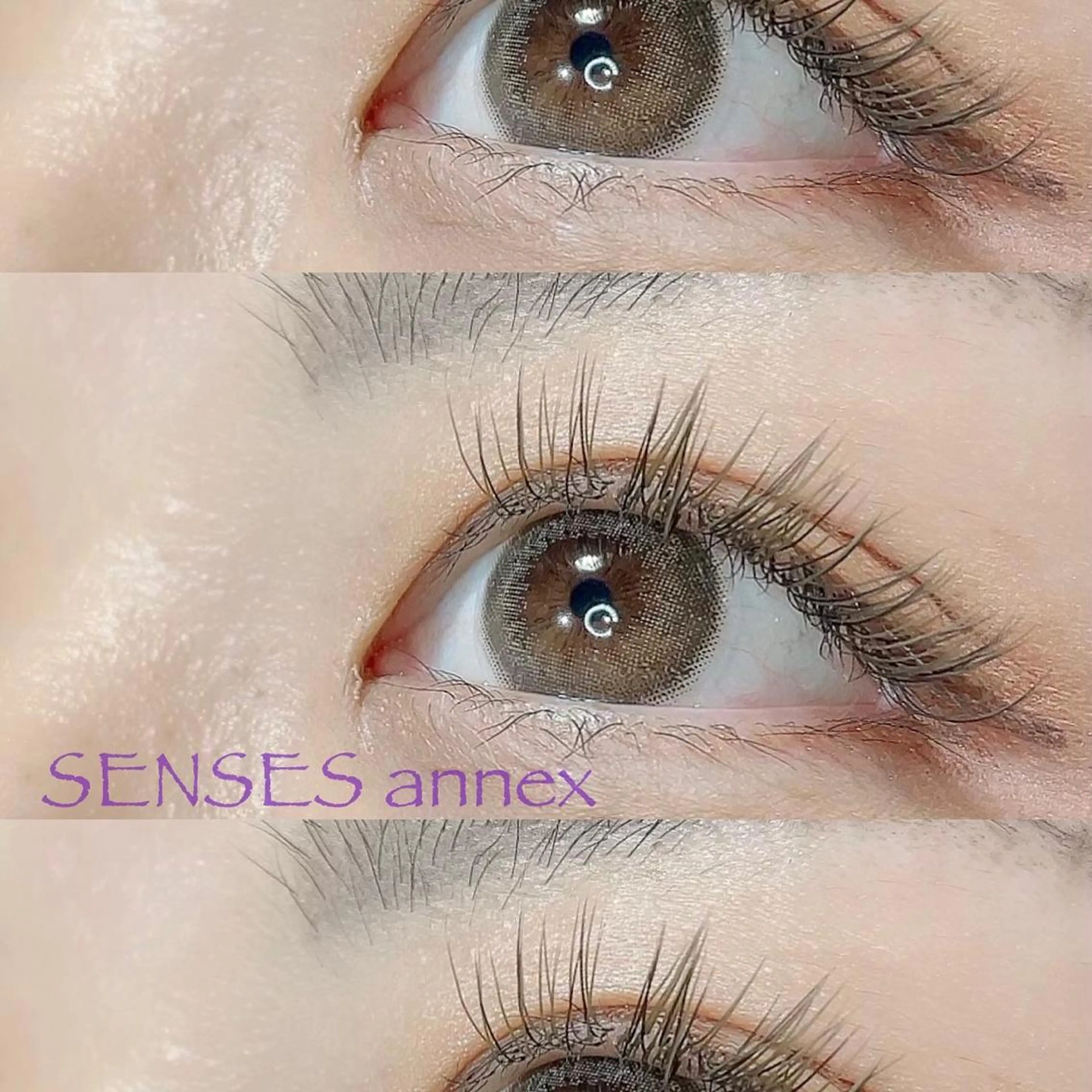 マツエク・マツパ カラーマツエク マツエク SENSES_ WAKAのマツエク・マツパデザイン