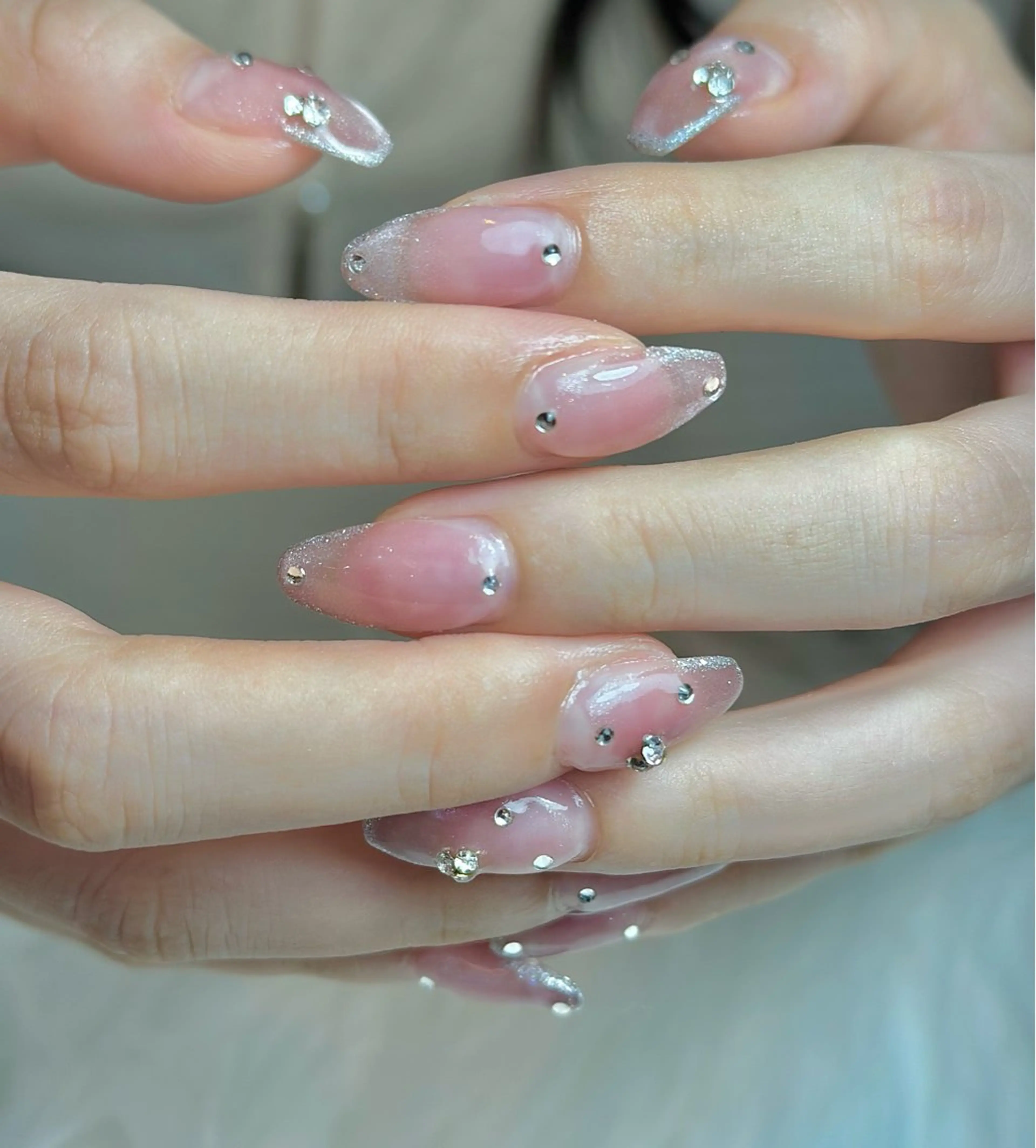 ネイル グラデーション マグネットネイル m_nail所属・O Mayaのネイルデザイン