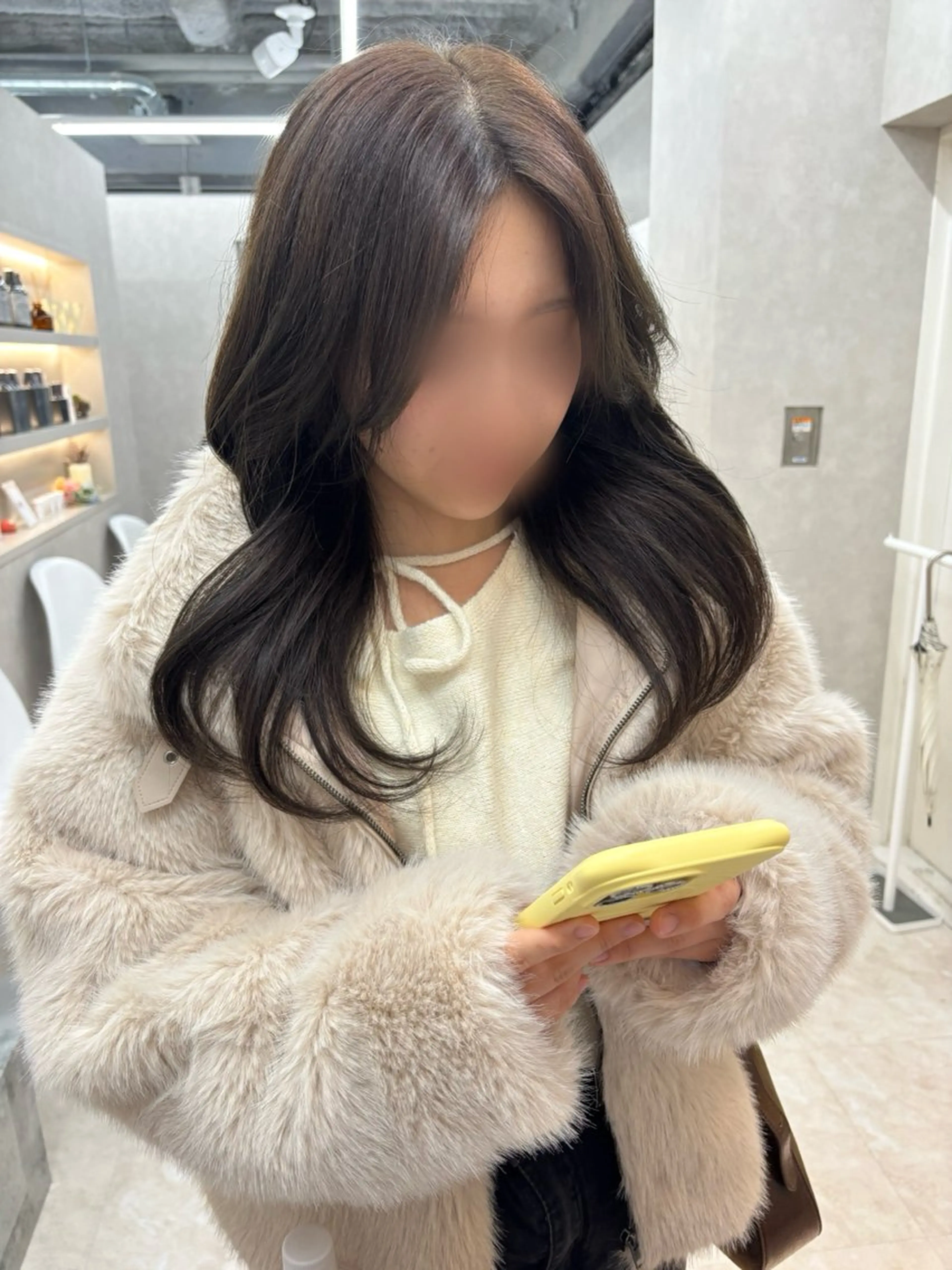 ロング カラー カット ヘアカラー トリートメント 韓国ヘア🇰🇷/ 巻き髪/MAAYAのヘアスタイル