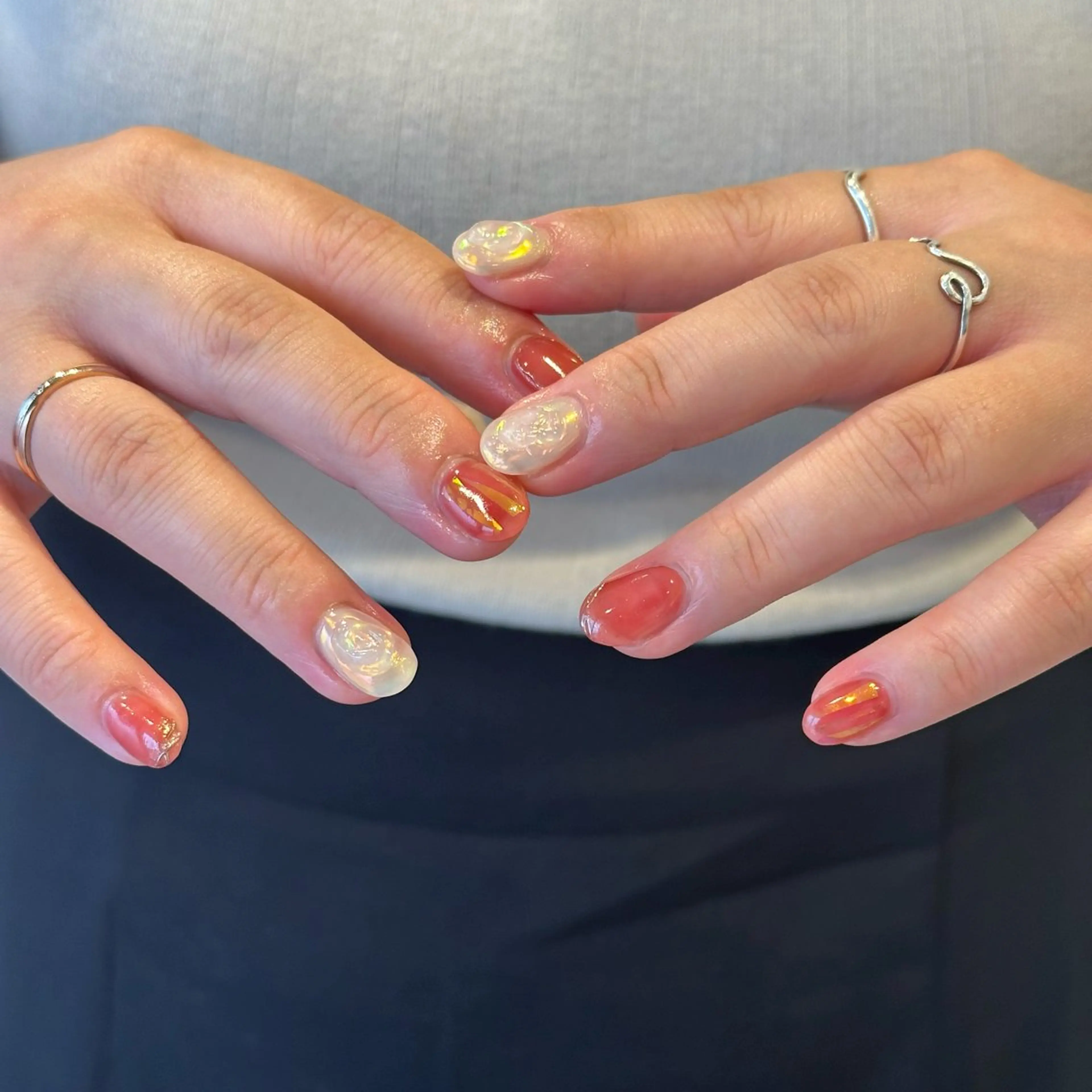 ネイル ハンドネイル COIN  nail hinataのネイルデザイン