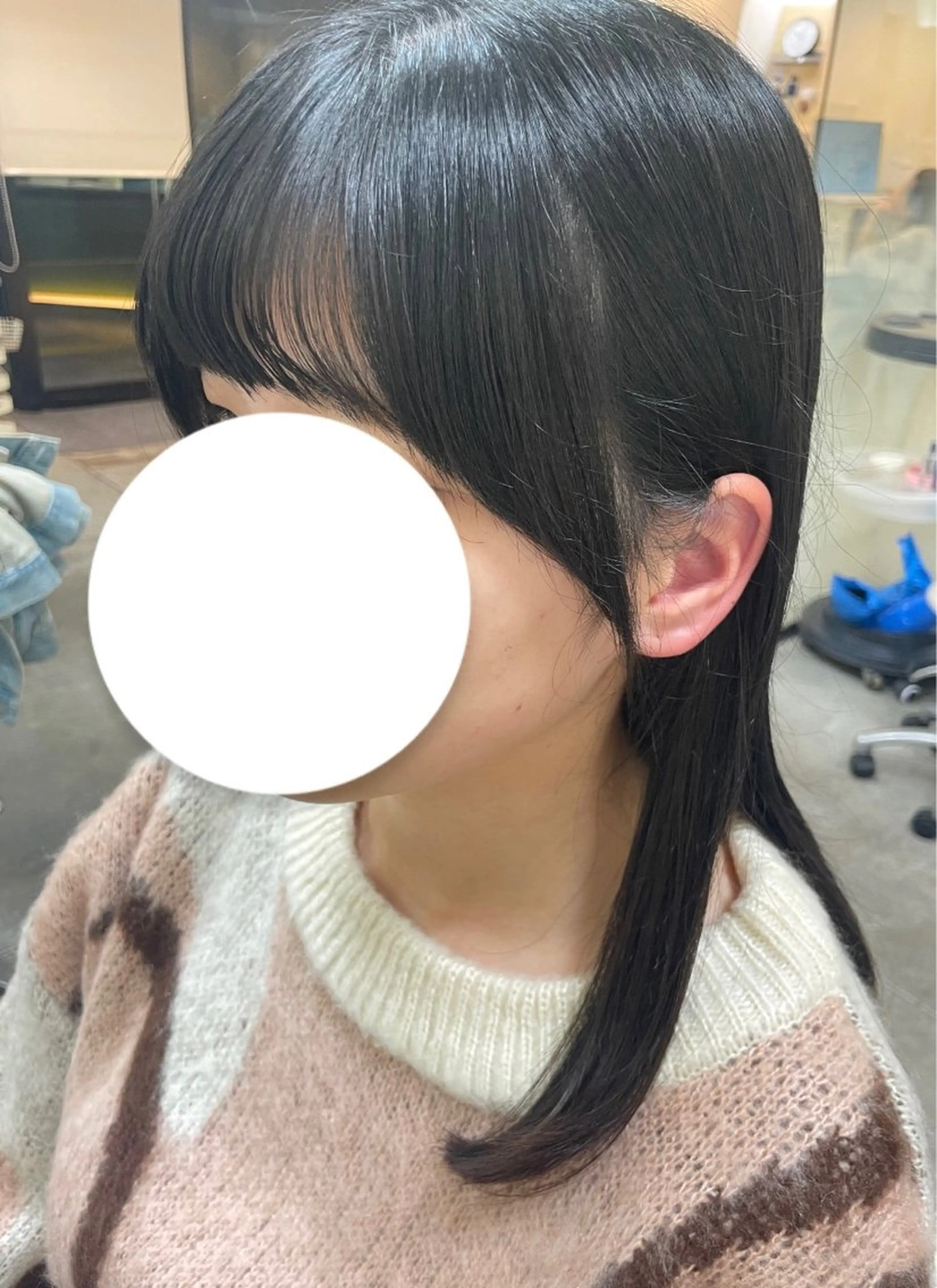 セミロング カット ヘアメイクニューヨーク根津店所属・リニューアルオープン ☆根津店齋藤のヘアスタイル
