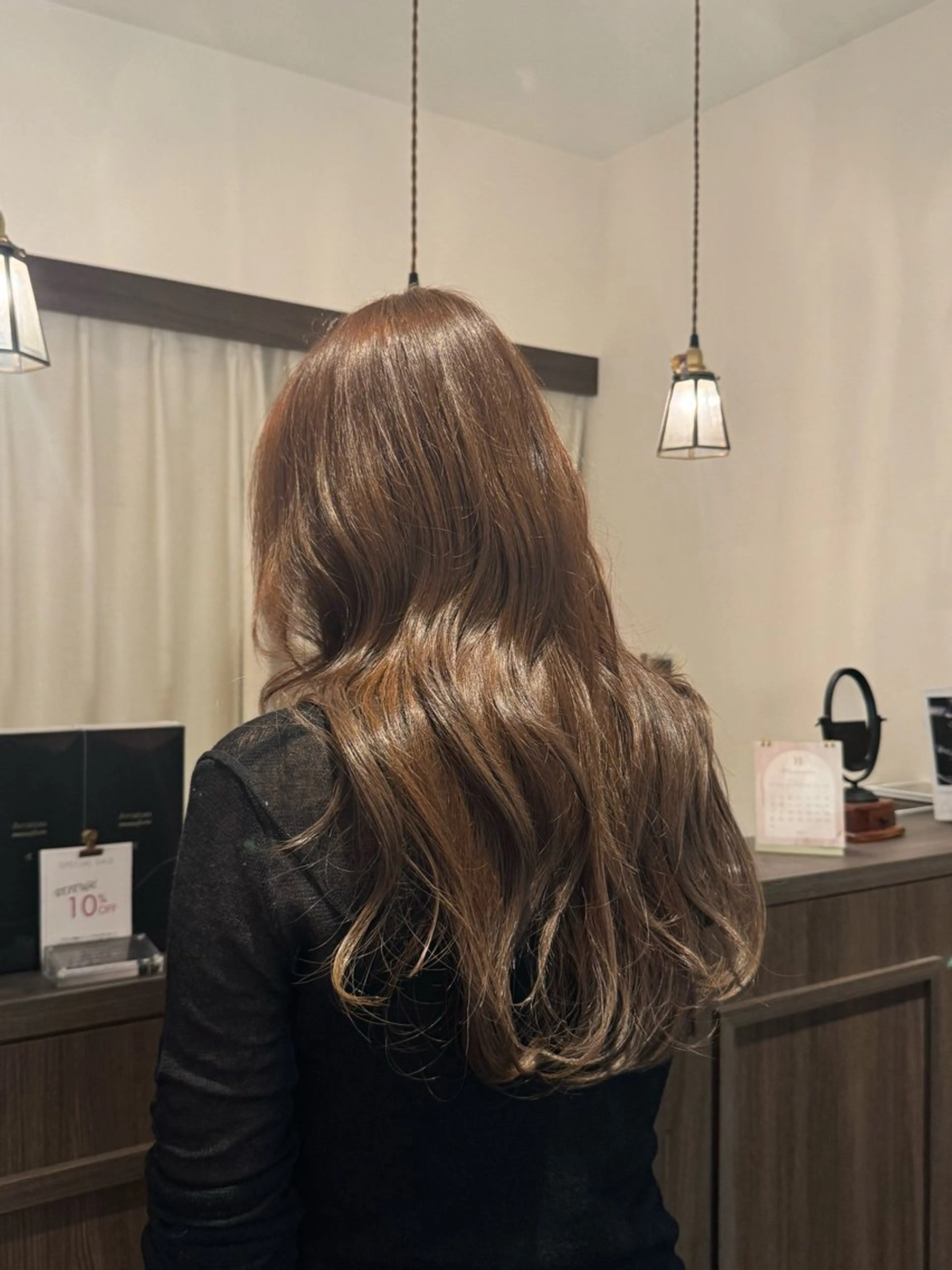 カラー ベージュカラー ヘアカラー 新村 美咲のヘアスタイル