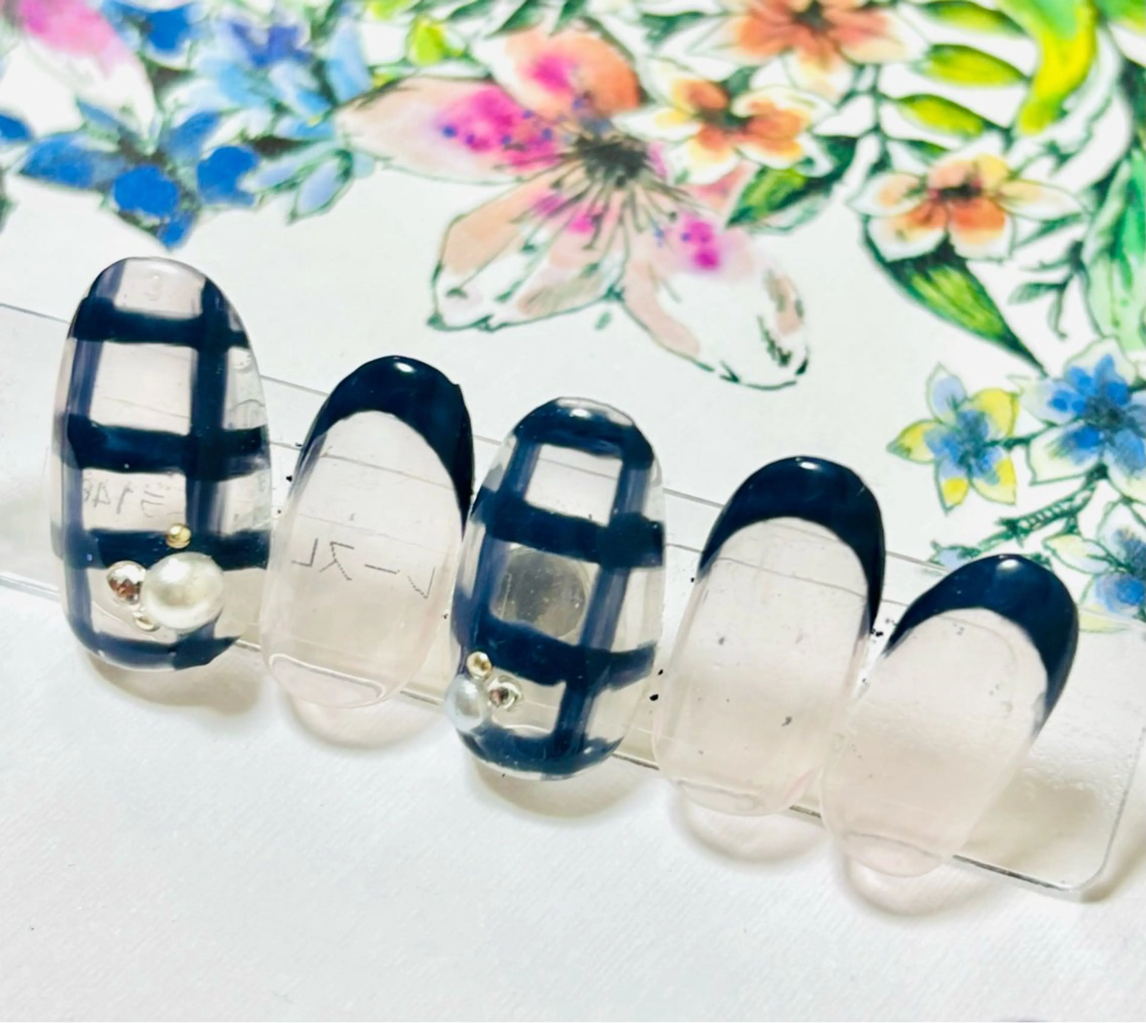 ネイル ゆうちゃんカット専門店所属・ゆうちゃんネイル フィルイン対応サロンのネイルデザイン