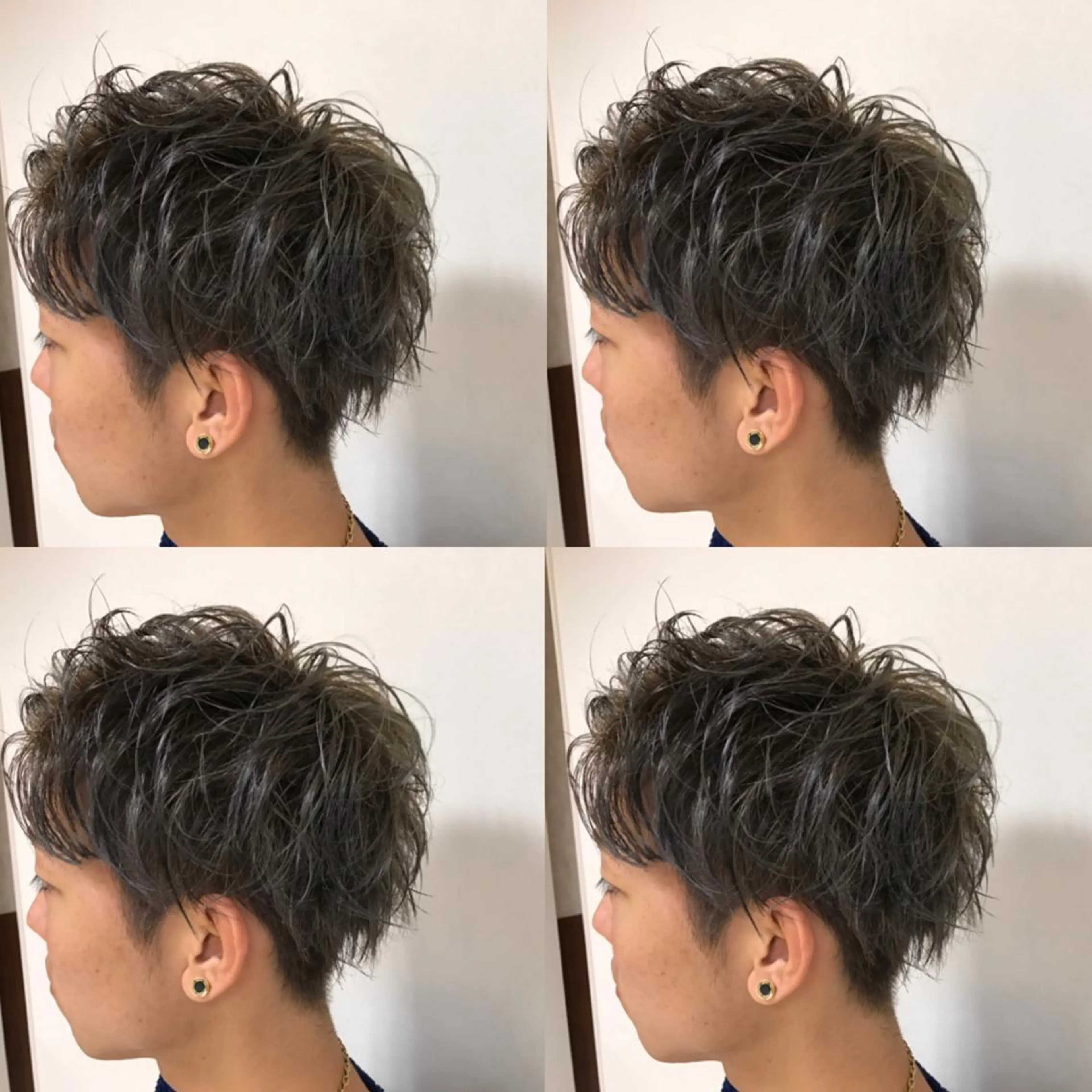 ショート カット ヘアカラー トリートメント デザインカラー🕊 石井萌のヘアスタイル