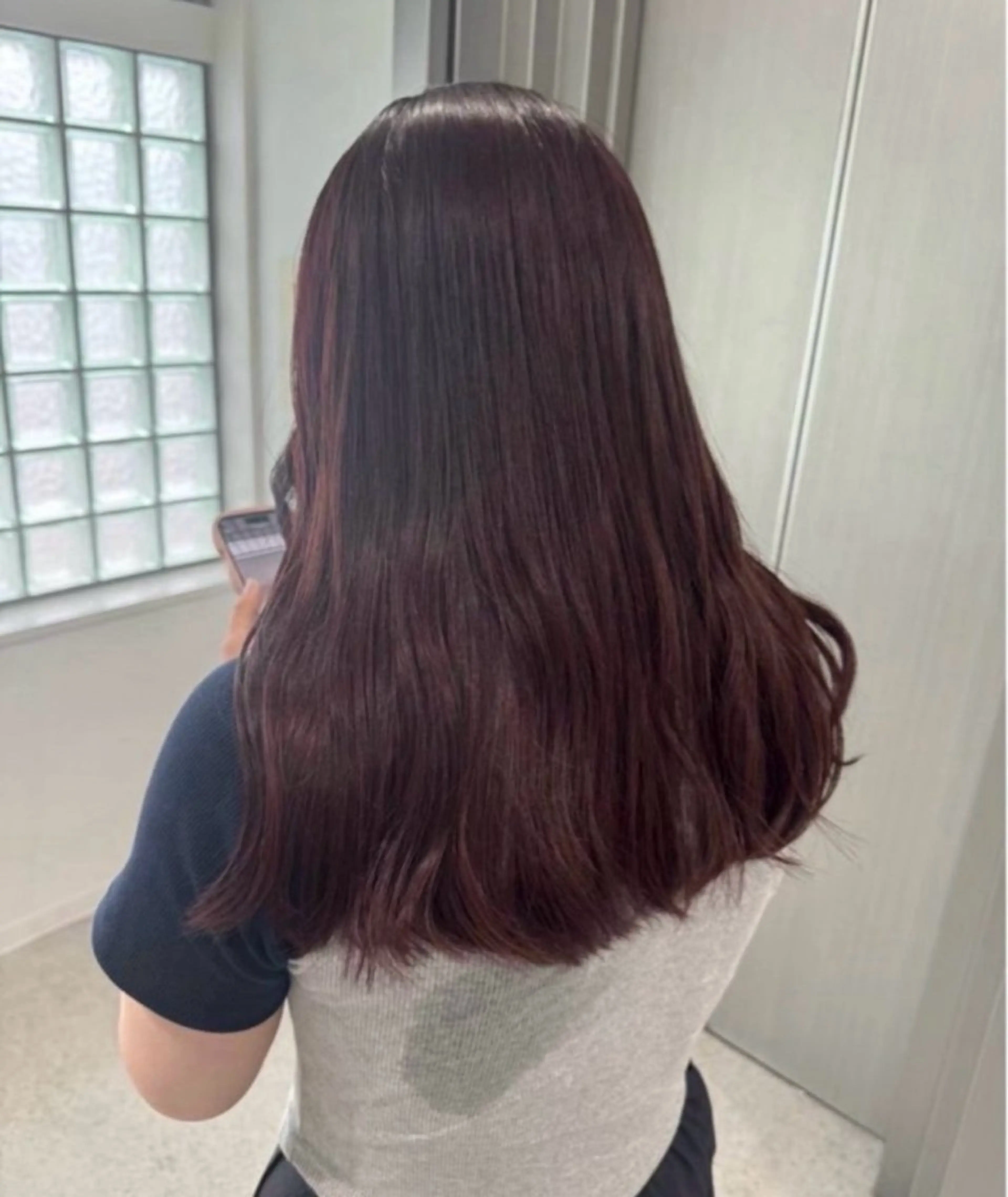 ロング ヘアカラー miku/ラベンダー 透明感カラー🪻❤︎のヘアスタイル