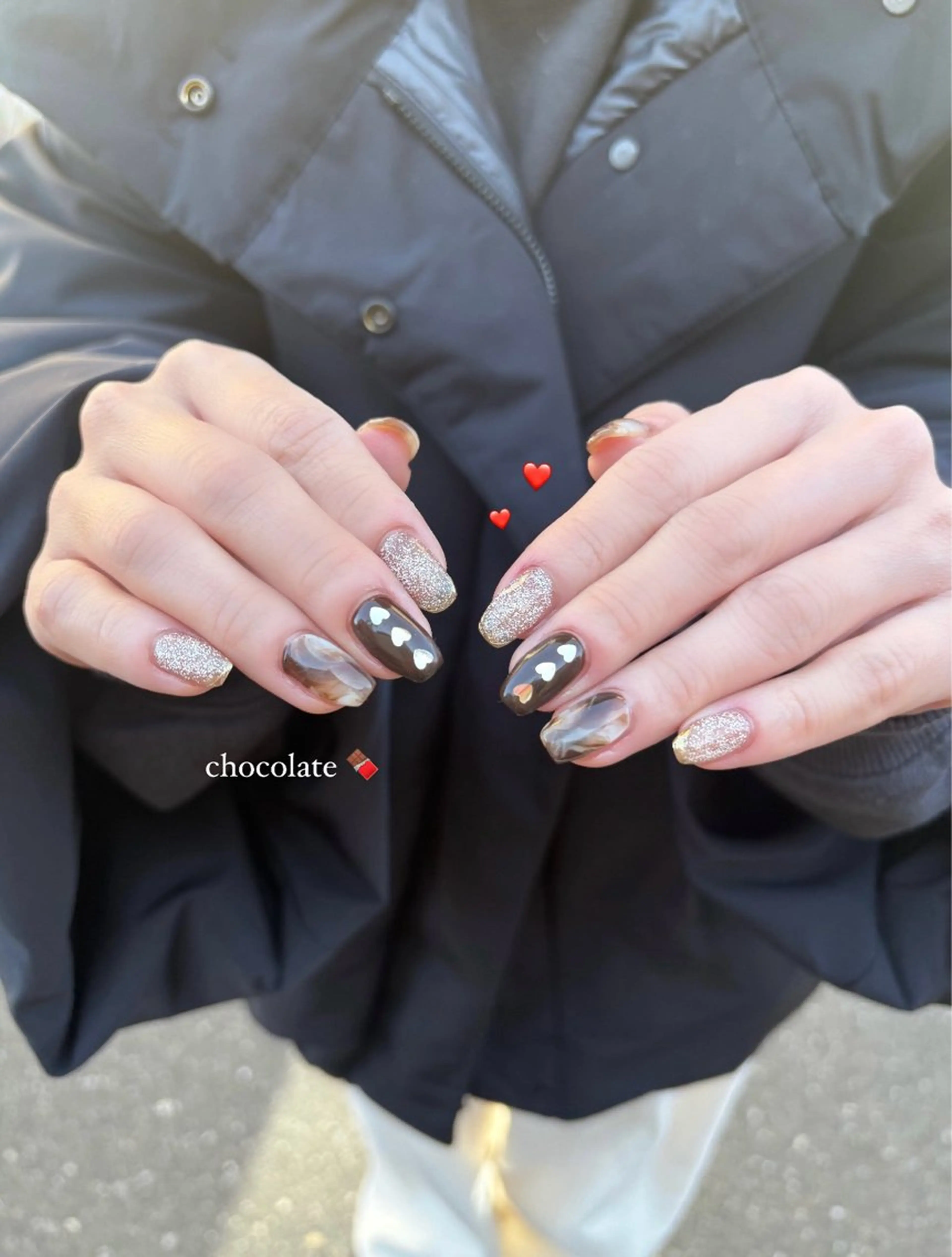 ネイル 韓国ネイル ニュアンスネイル 春ネイル ハンドネイル liulu nailのネイルデザイン