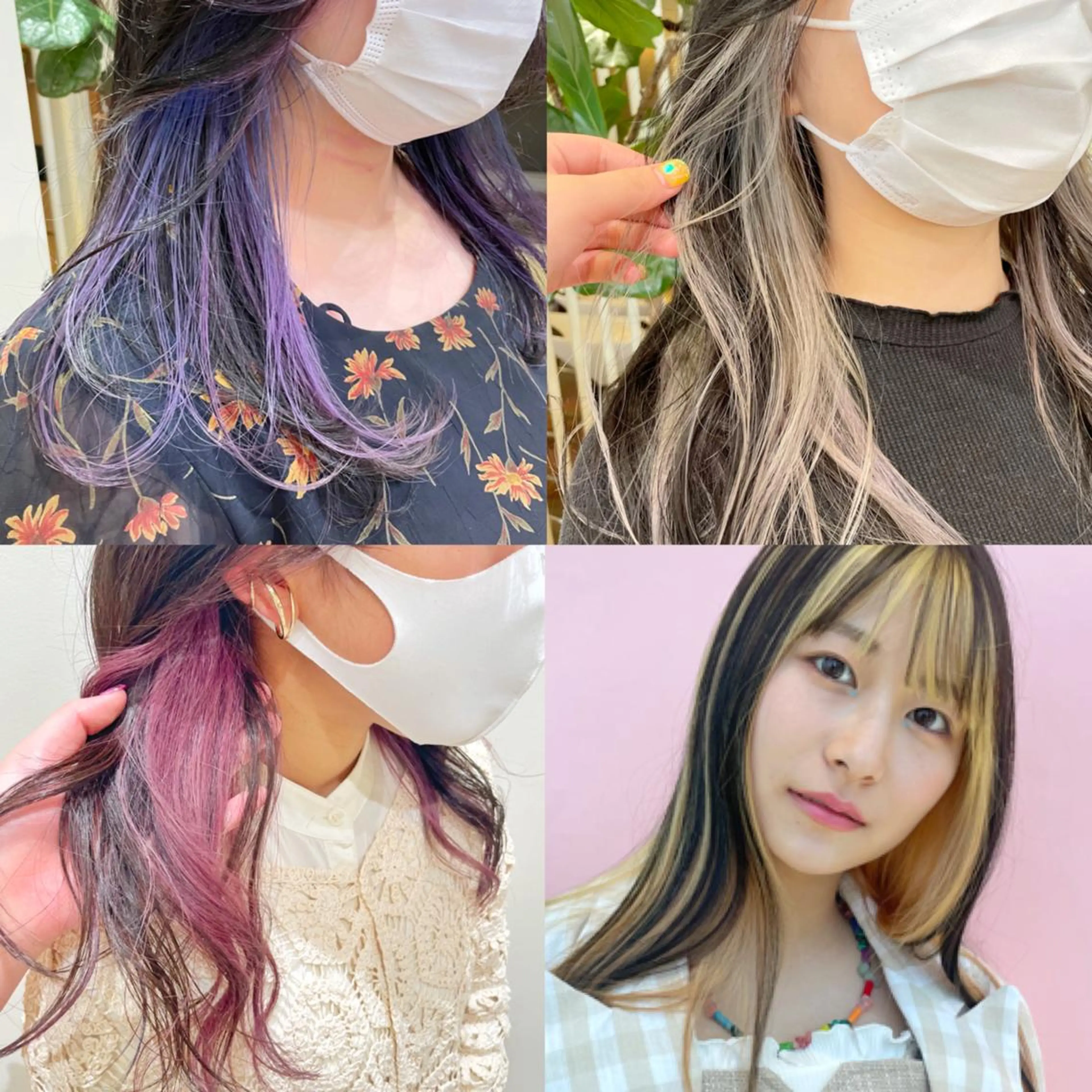 セミロング カラー インナーカラー Ammy 池袋所属・韓国ヘア&耳ツボ💎 池袋/himeriのその他イメージ
