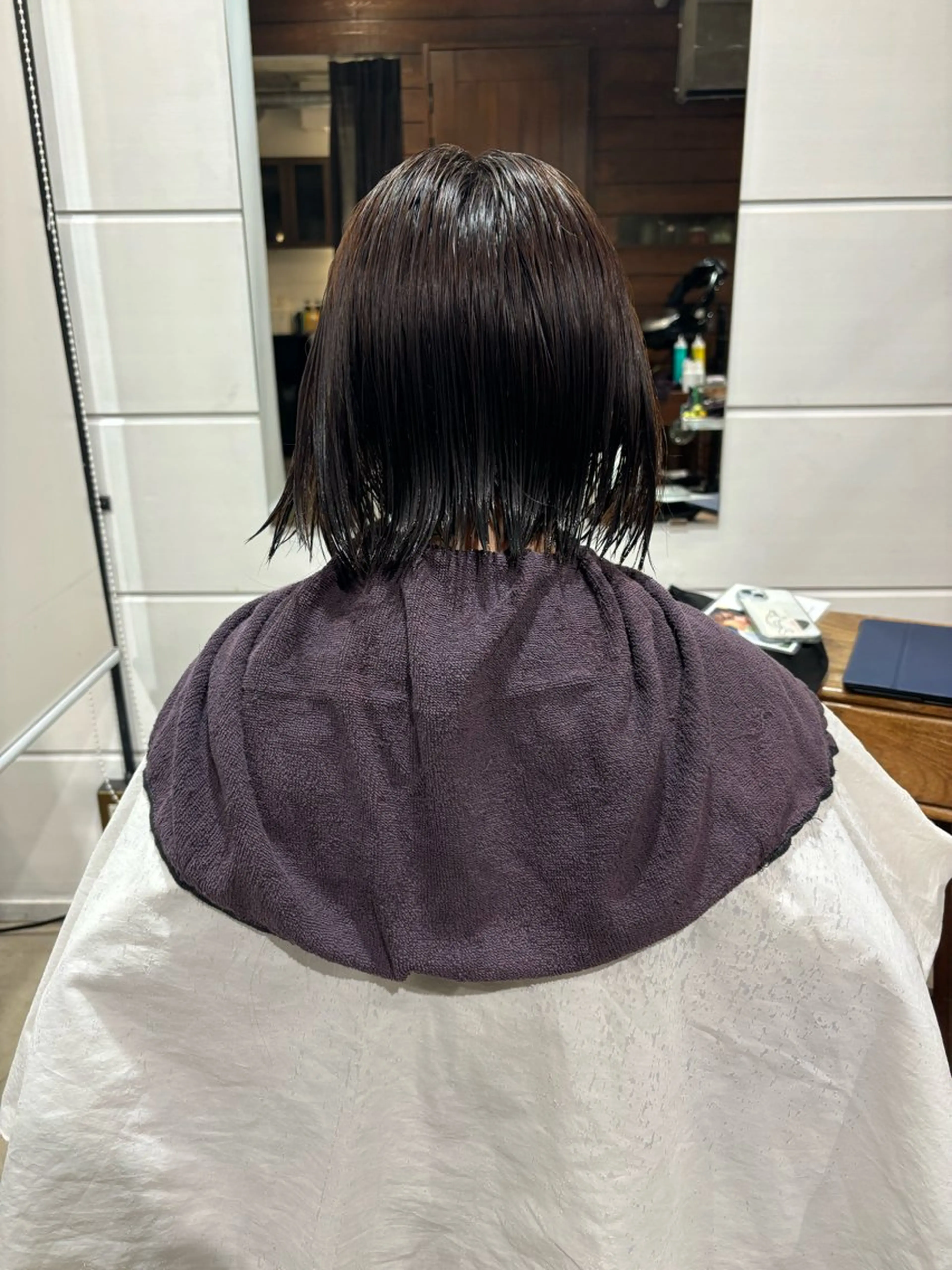 パーマ Elme所属・デビュー前割引中🔥 平口はのんのヘアスタイル