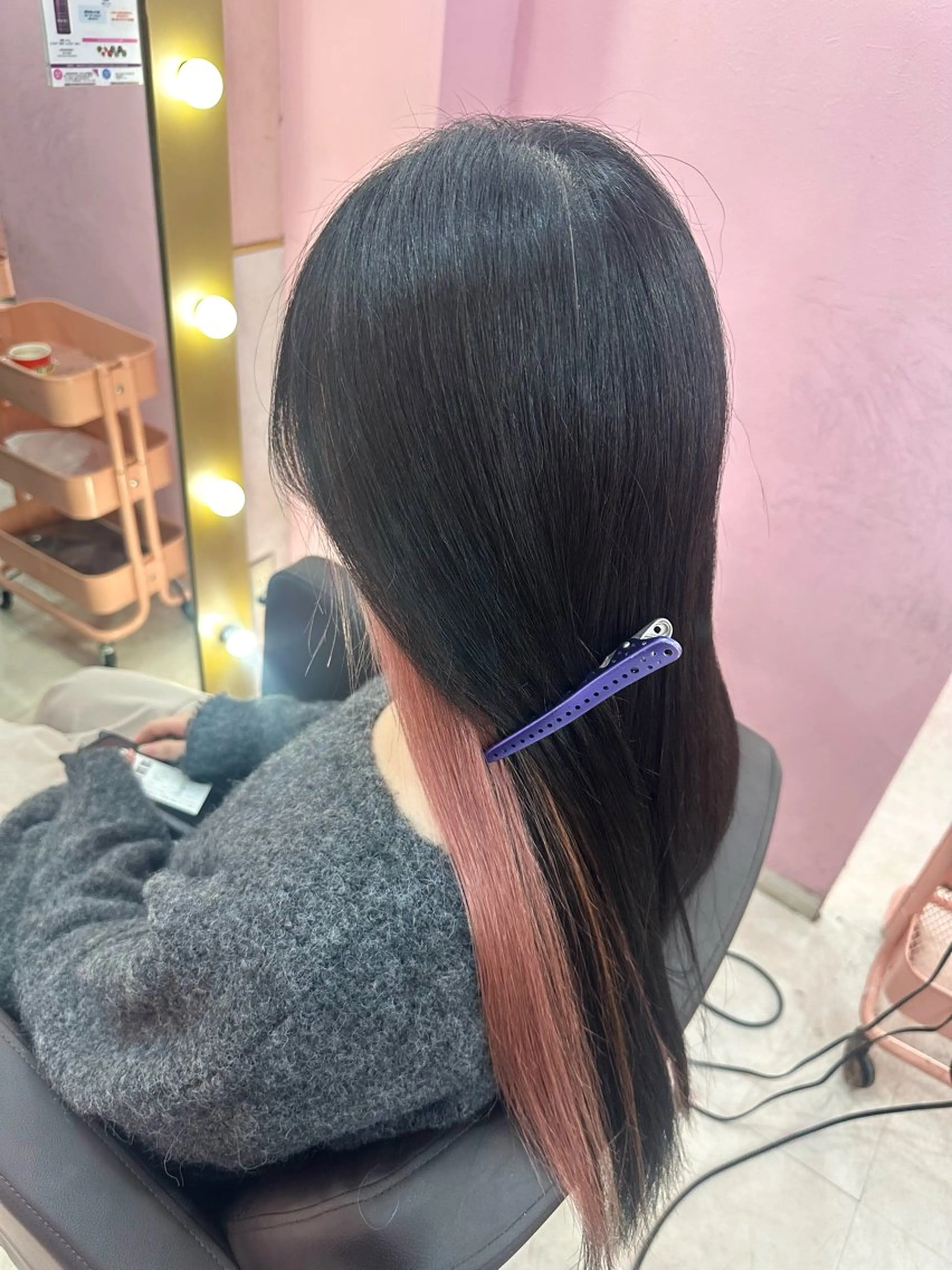 ロング カラー ヘアカラー トリートメント 🦋艶髪ハイトーン KOKI🦋のヘアスタイル