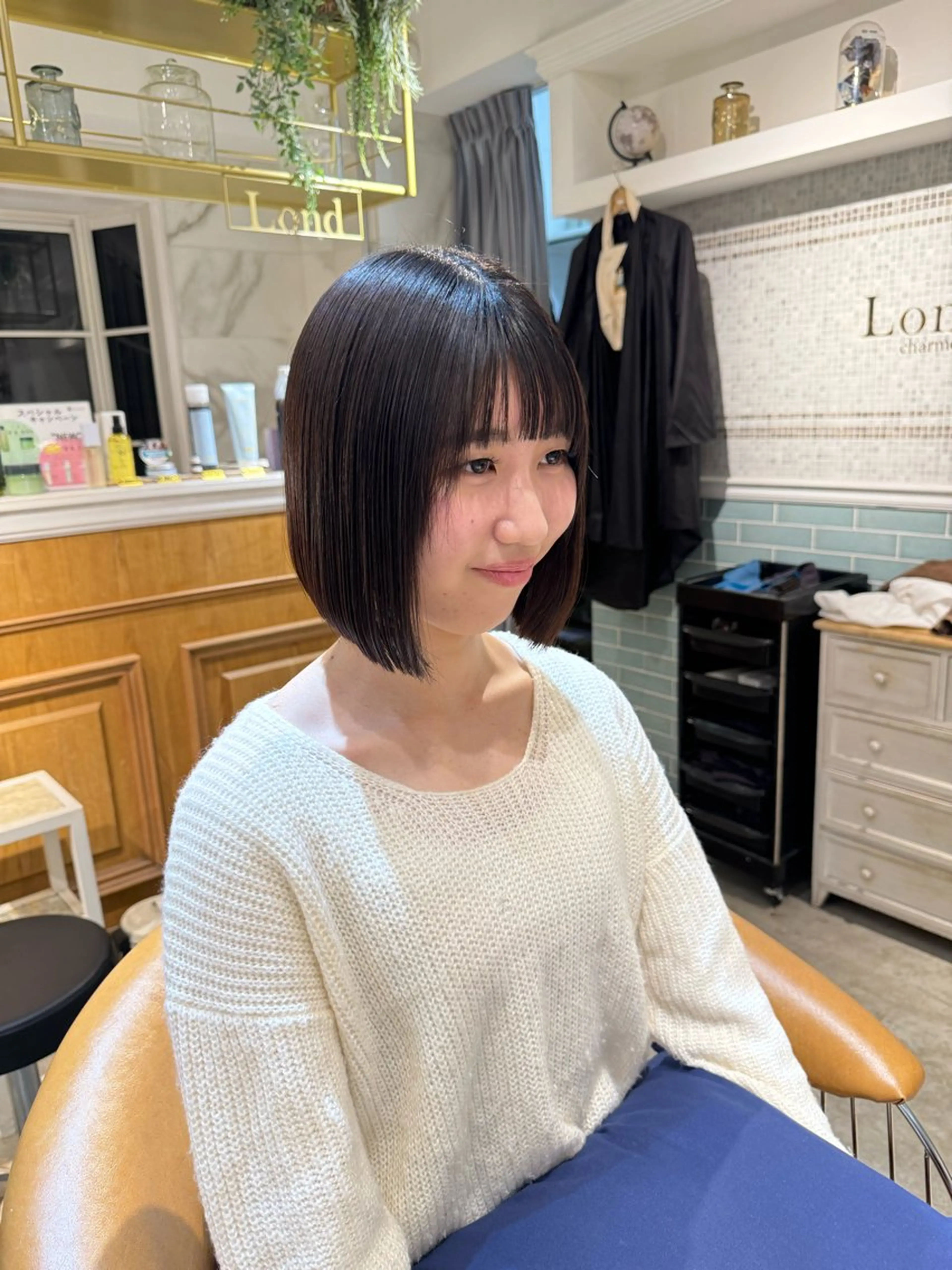 ミディアム ボブ 髪質改善/ボブ /韓国/erikoのヘアスタイル