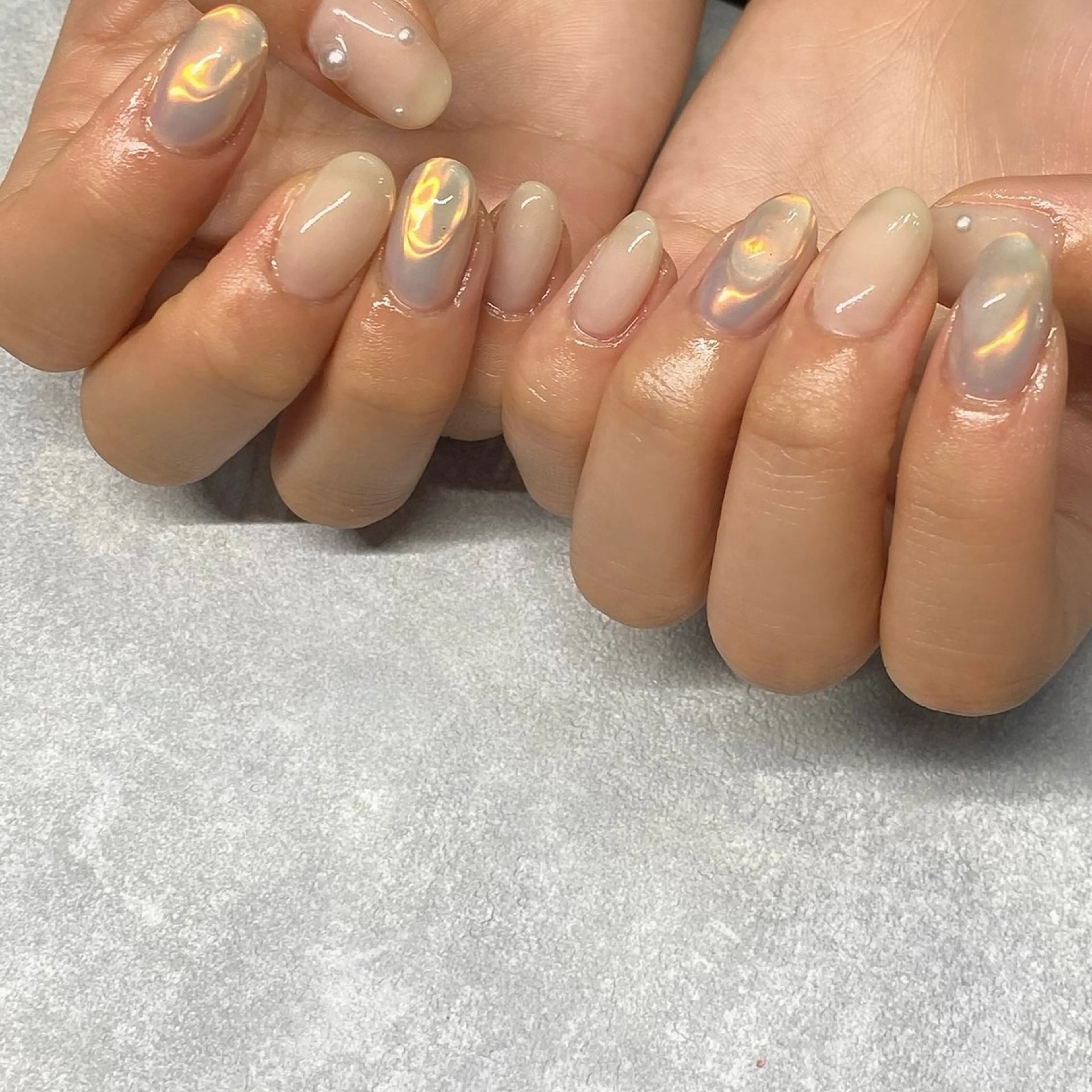 ネイル オフィスネイル シンプルネイル ハンドネイル RIHO ♡のネイルデザイン