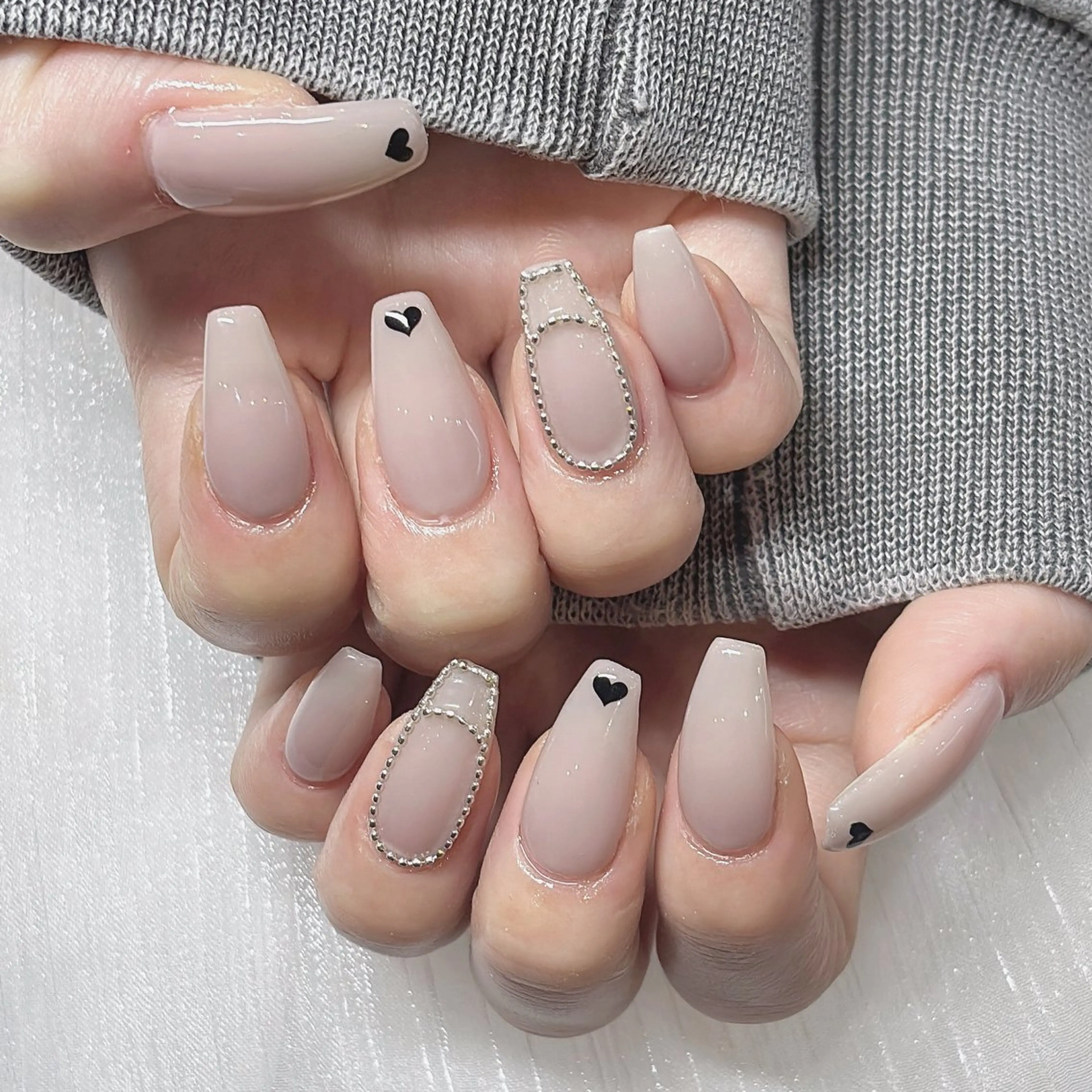 ネイル シンプルネイル Chaton nail所属・minori 🎀のネイルデザイン