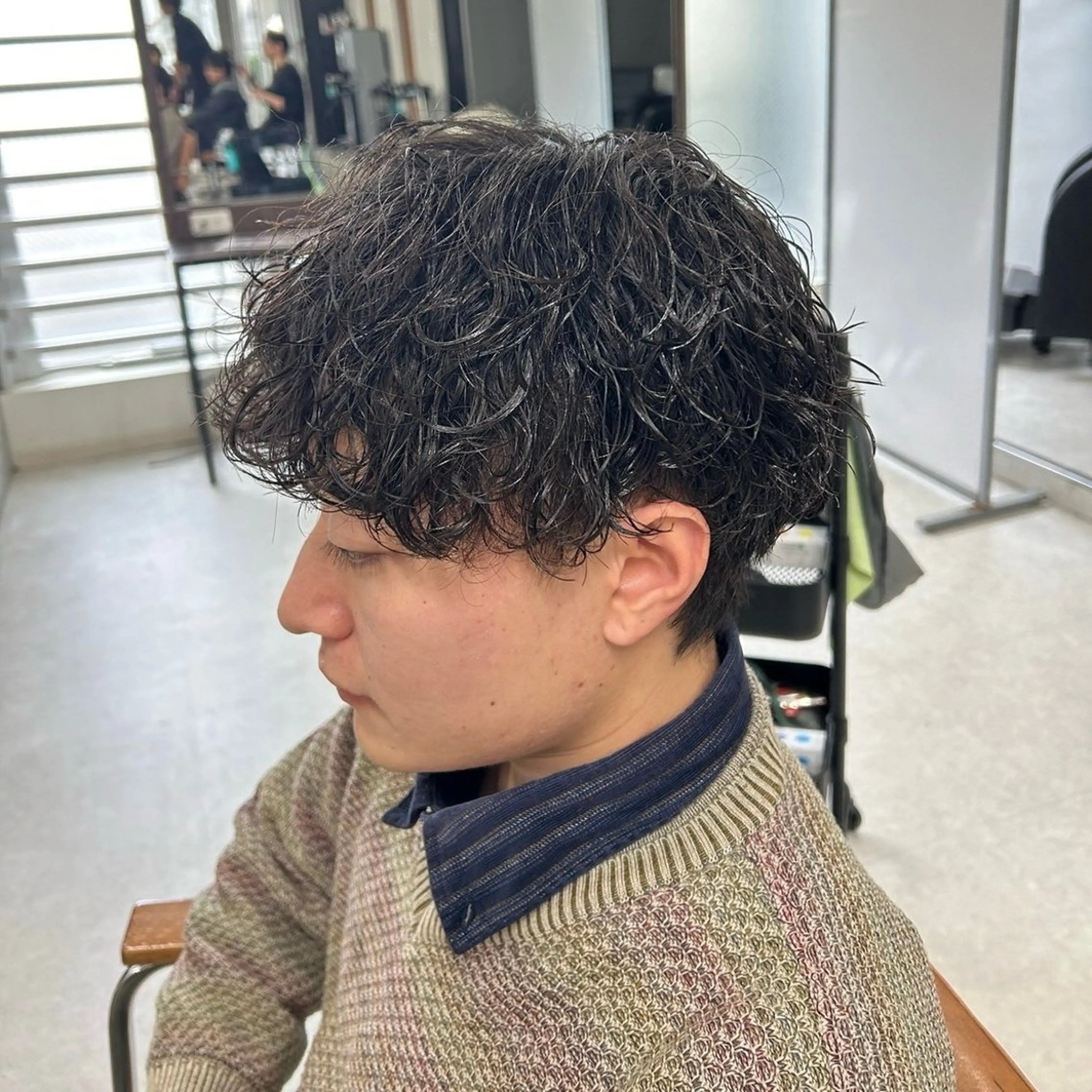 メンズ SUZU‎🦋 似合わせ艶カラーのヘアスタイル