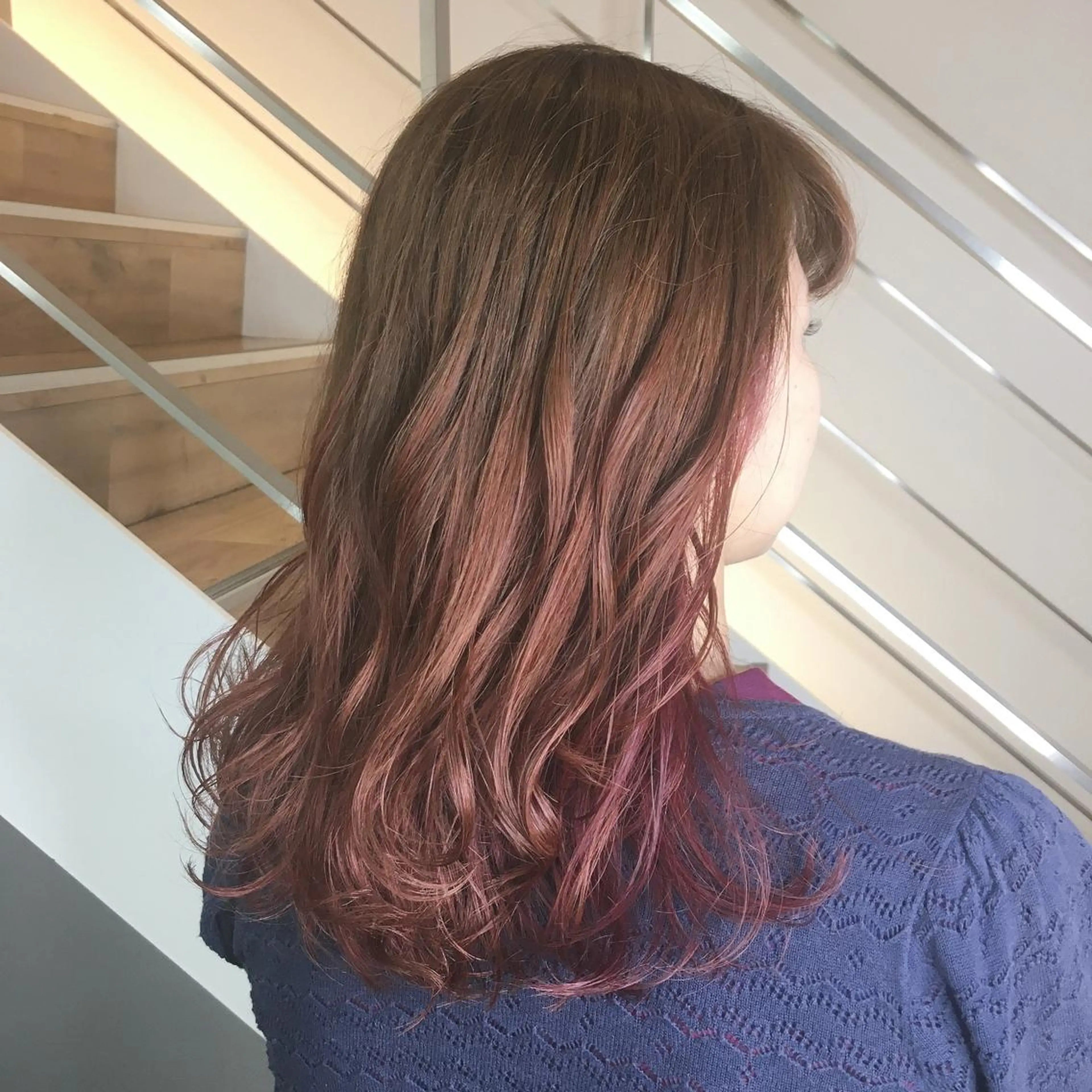 セミロング カラー ✂️ショート指名 No.1 鍋田 貴大のヘアスタイル