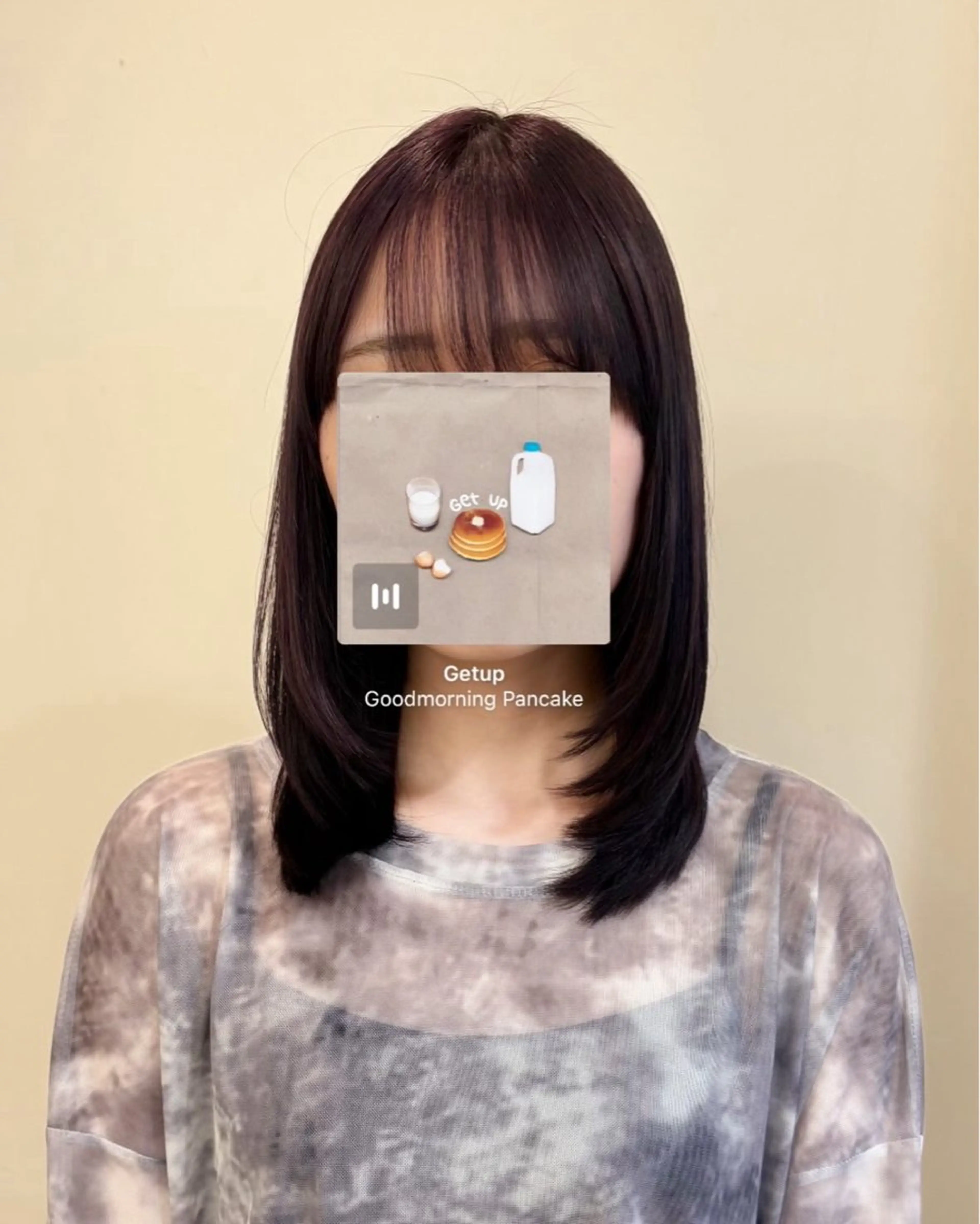 セミロング カット ヘアカラー C-LOOP UNITED ATELIER所属・阿南 結実のヘアスタイル