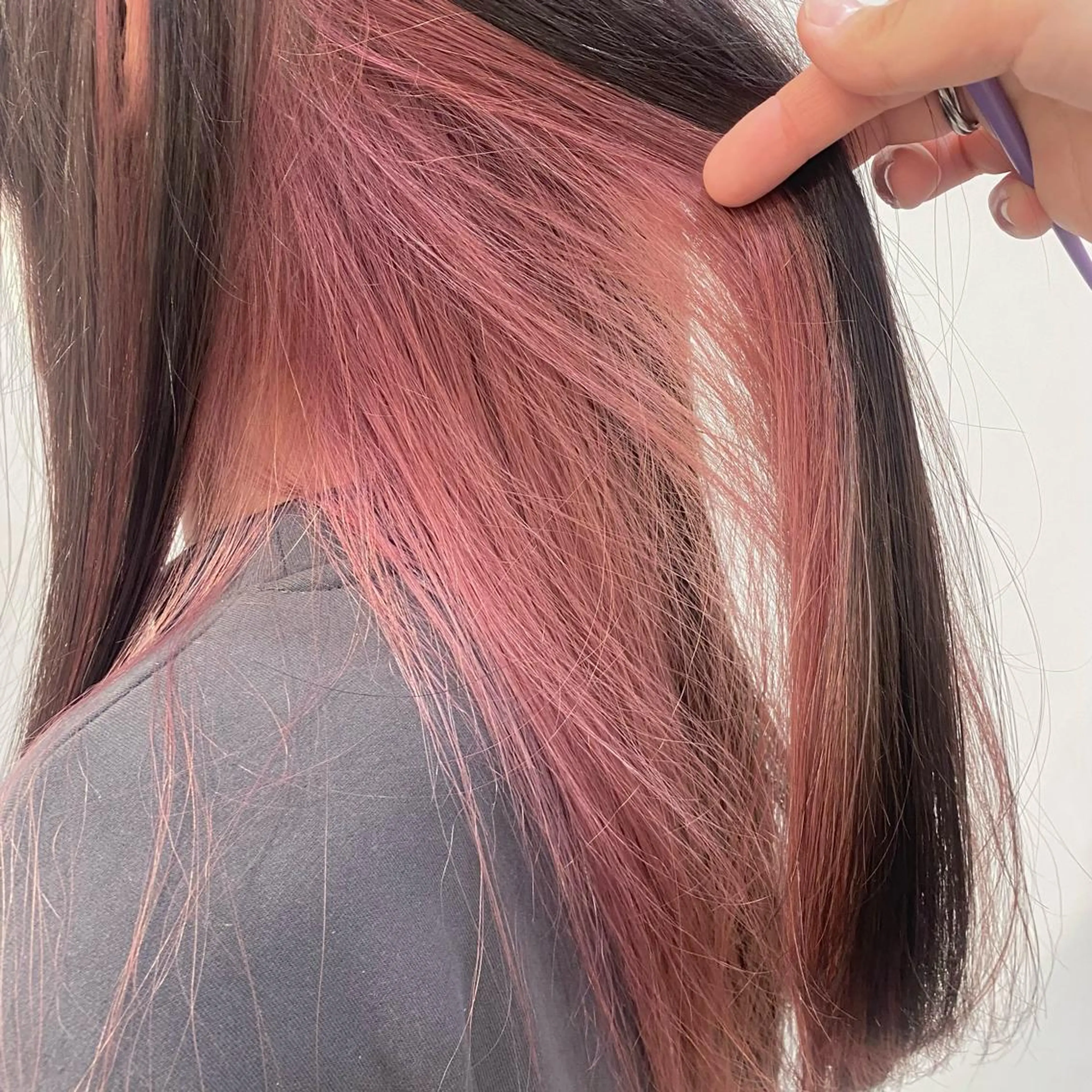 ロング カット ヘアカラー little salt 渋谷店所属・akina＊ブリーチ ♡トレンドヘアのヘアスタイル