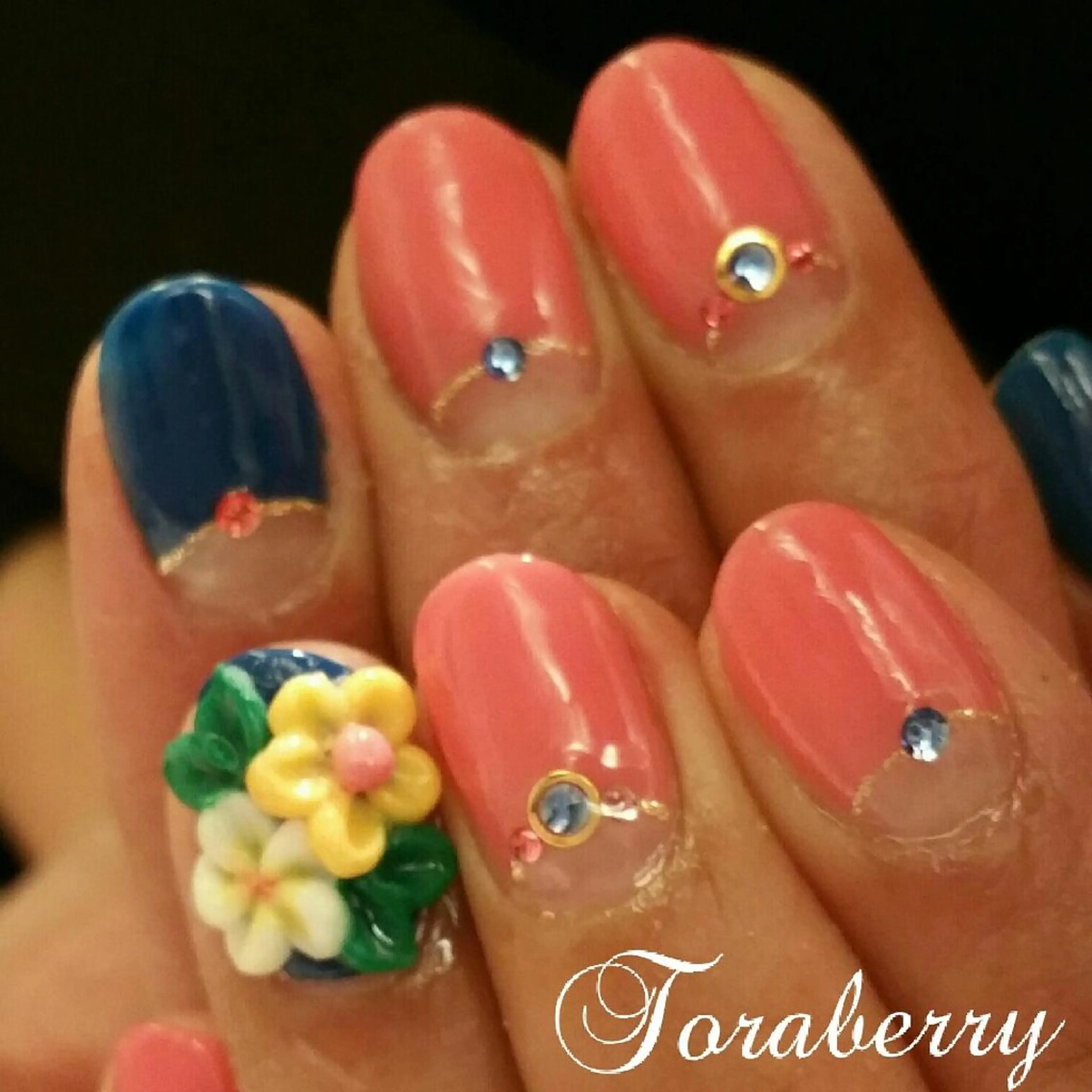 ネイル 持ち込み ネイリスト なつみのネイルデザイン