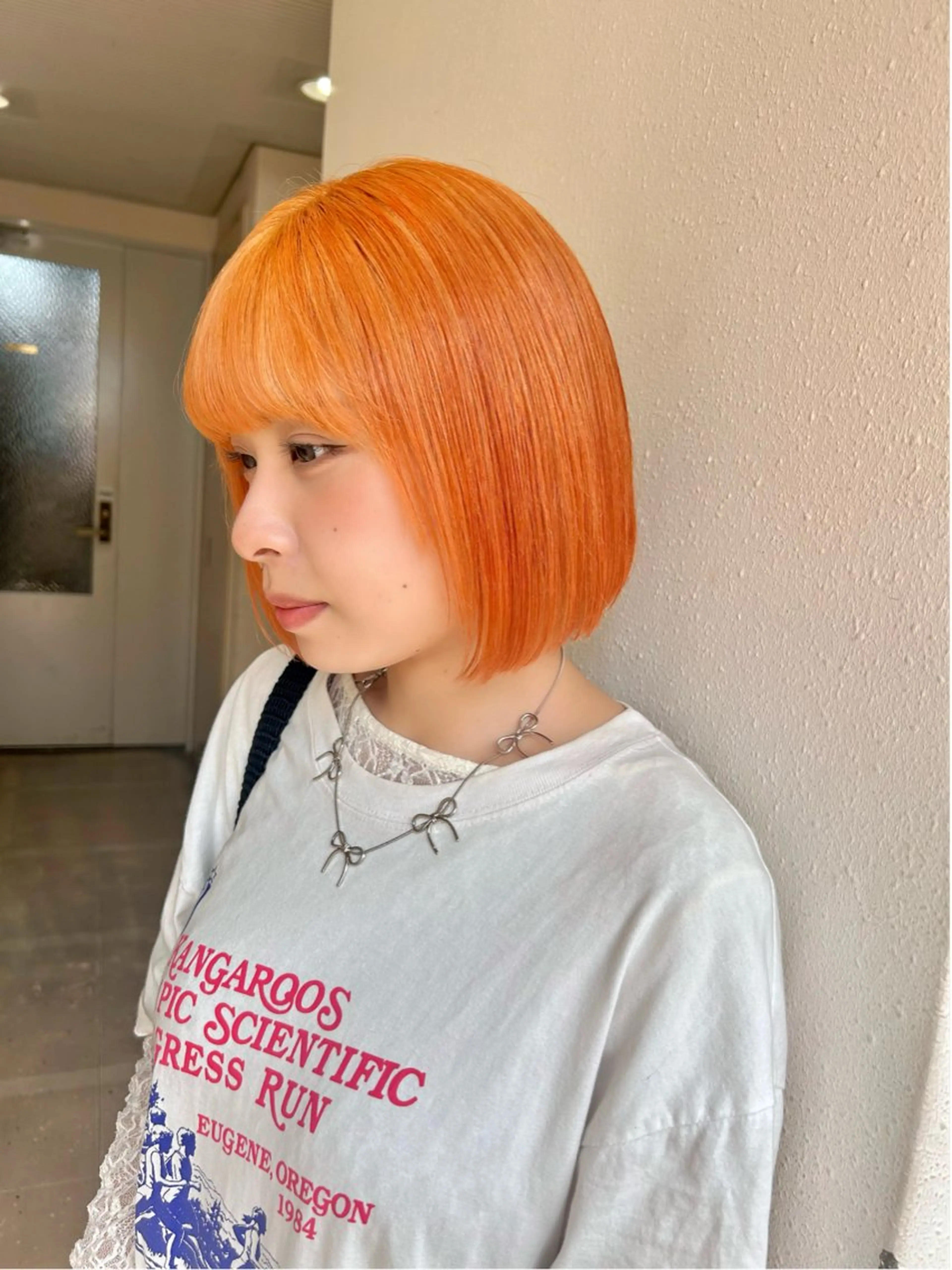 ミディアム ヘアカラー ハイトーン/ブリーチ 🧁soraのヘアスタイル