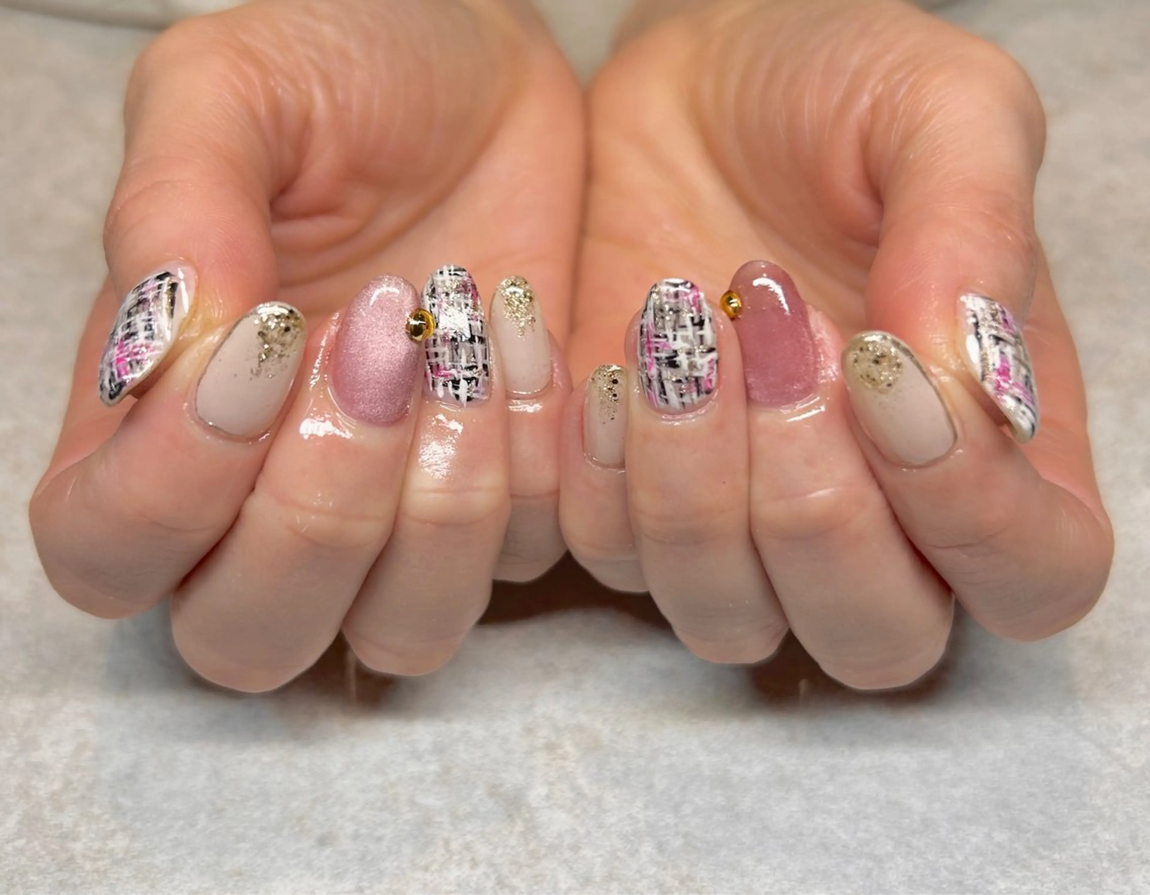 ネイル 春ネイル ハンドネイル N.style所属・Ｎ. styleのネイルデザイン