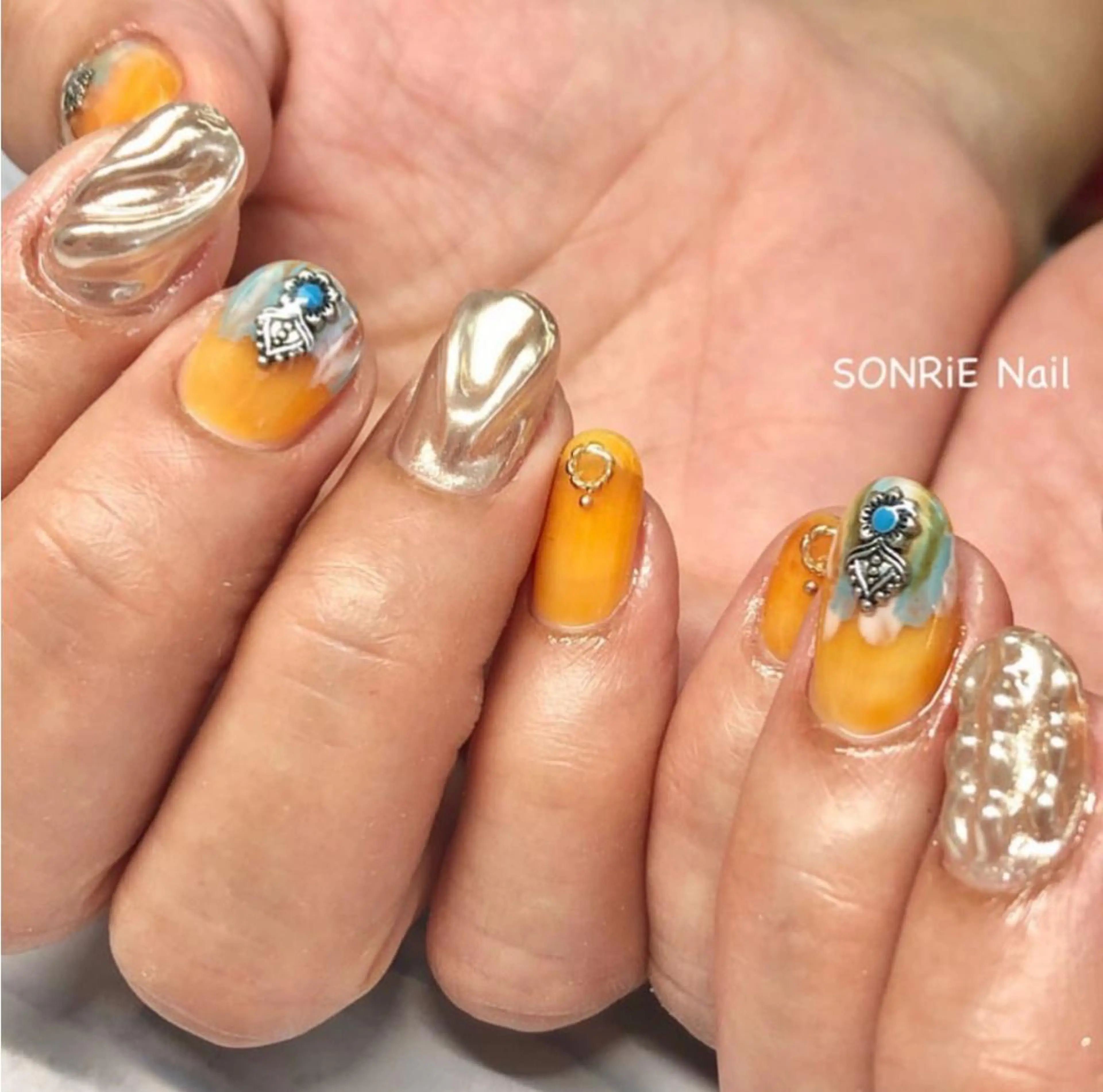 ネイル 美容室 ソンリエのヘアスタイル