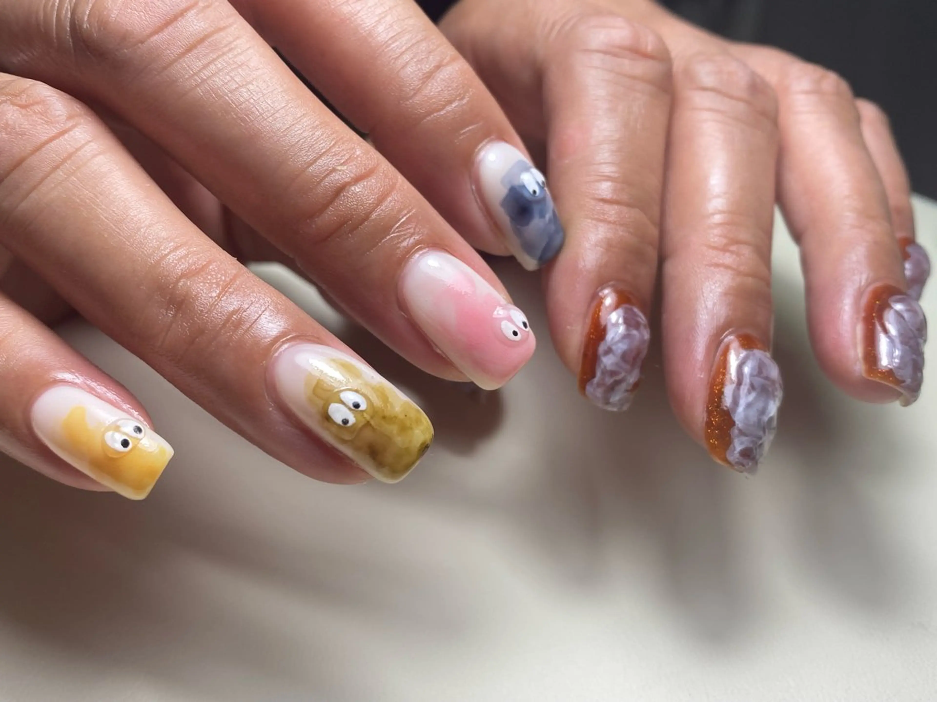 ネイル ハンドネイル atelier moamのネイルデザイン