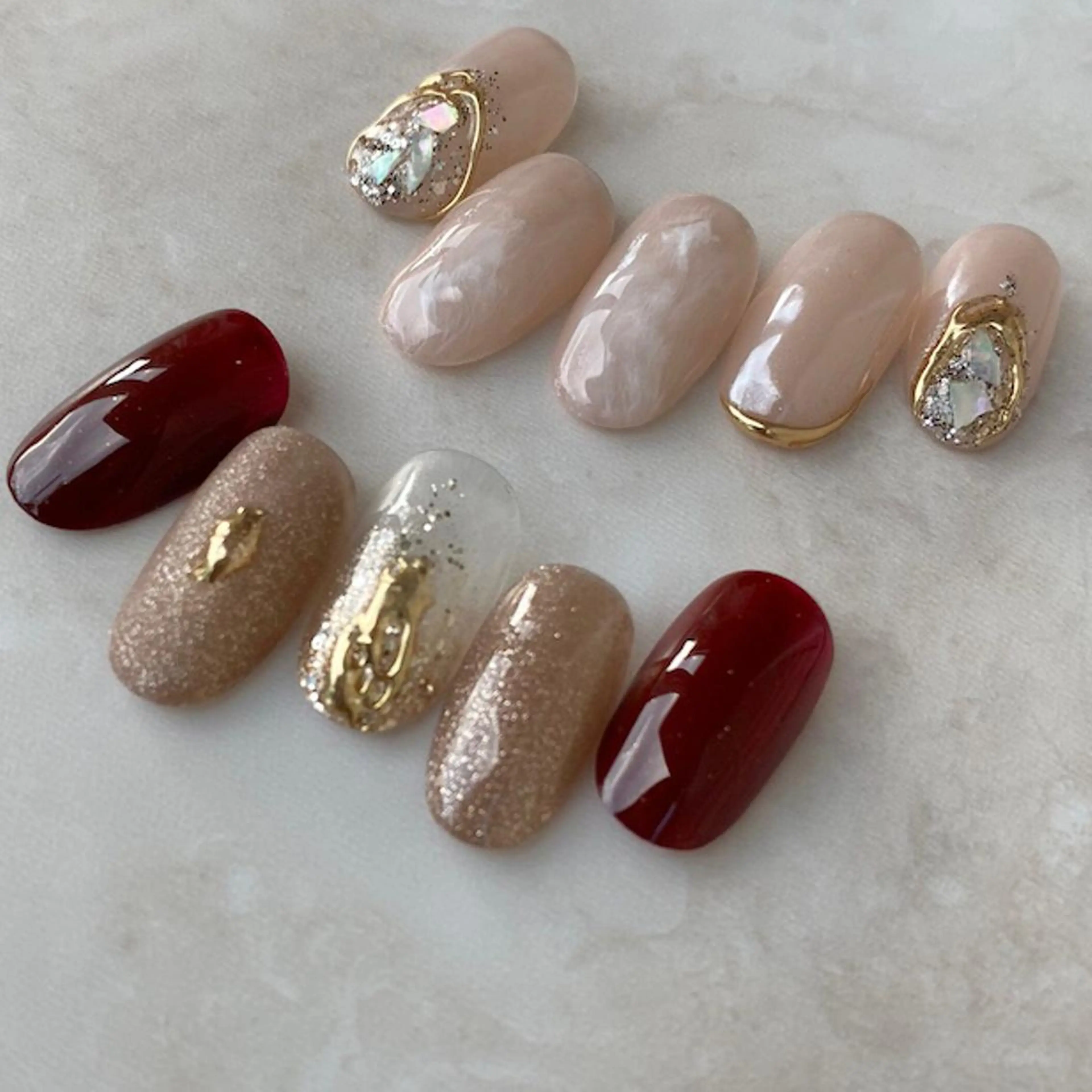 ネイル ハンドネイル Lee.nail ハルカのマツエク・マツパデザイン