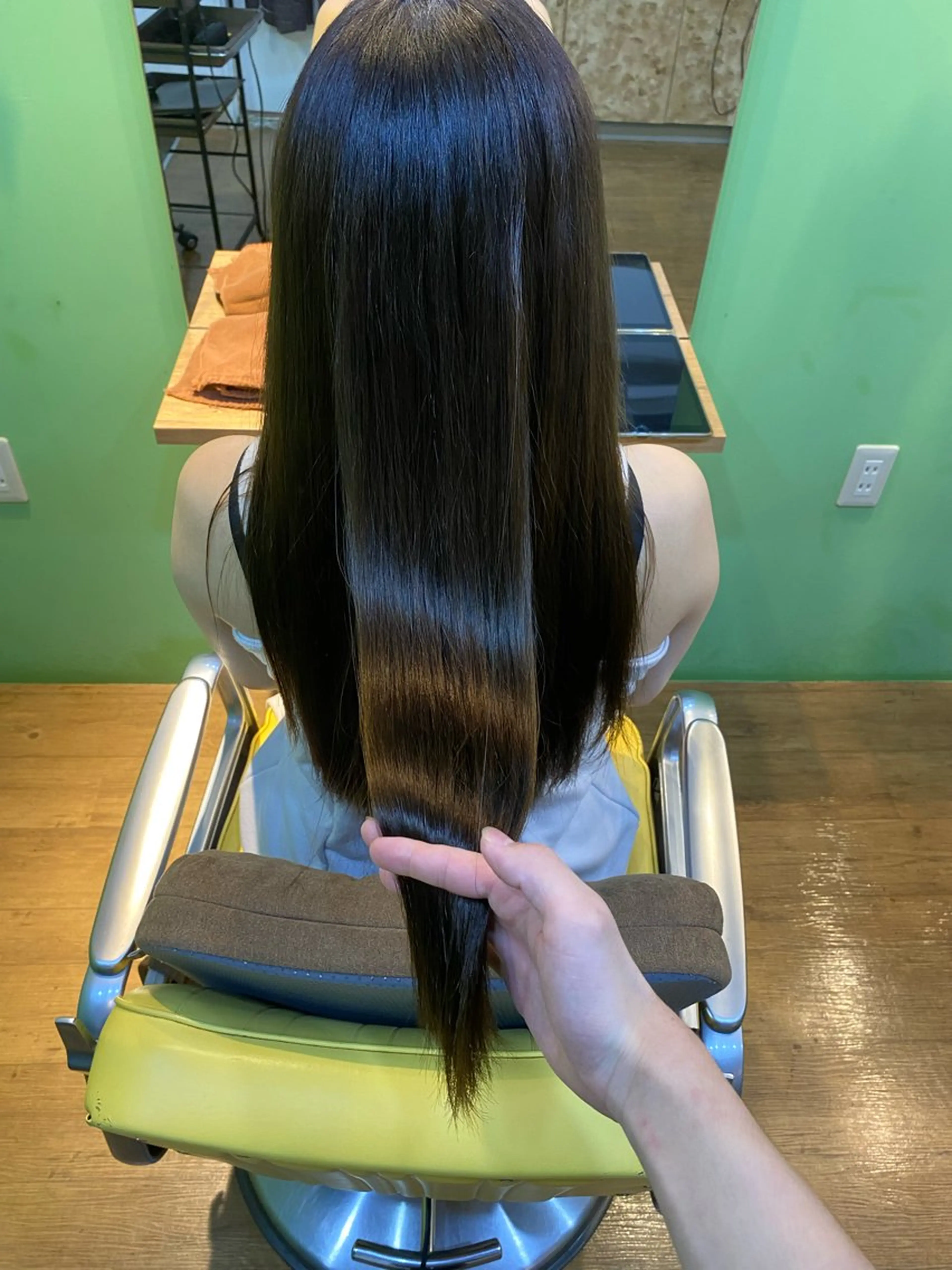 ロング カラー ヘアアレンジ メンズ特化 エシカル　松原大将のヘアスタイル