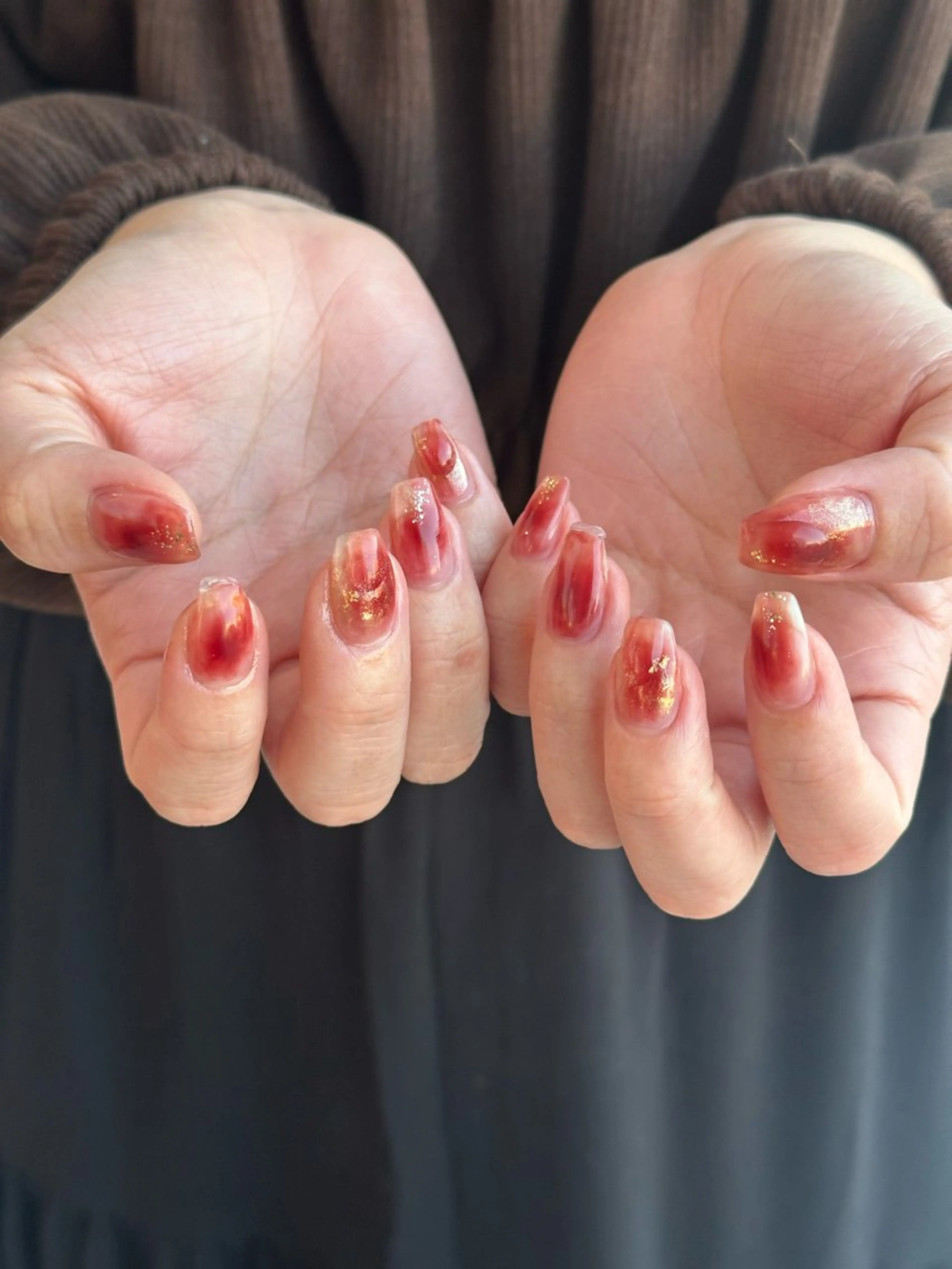 ネイル ハンドネイル COIN  nail hinataのネイルデザイン