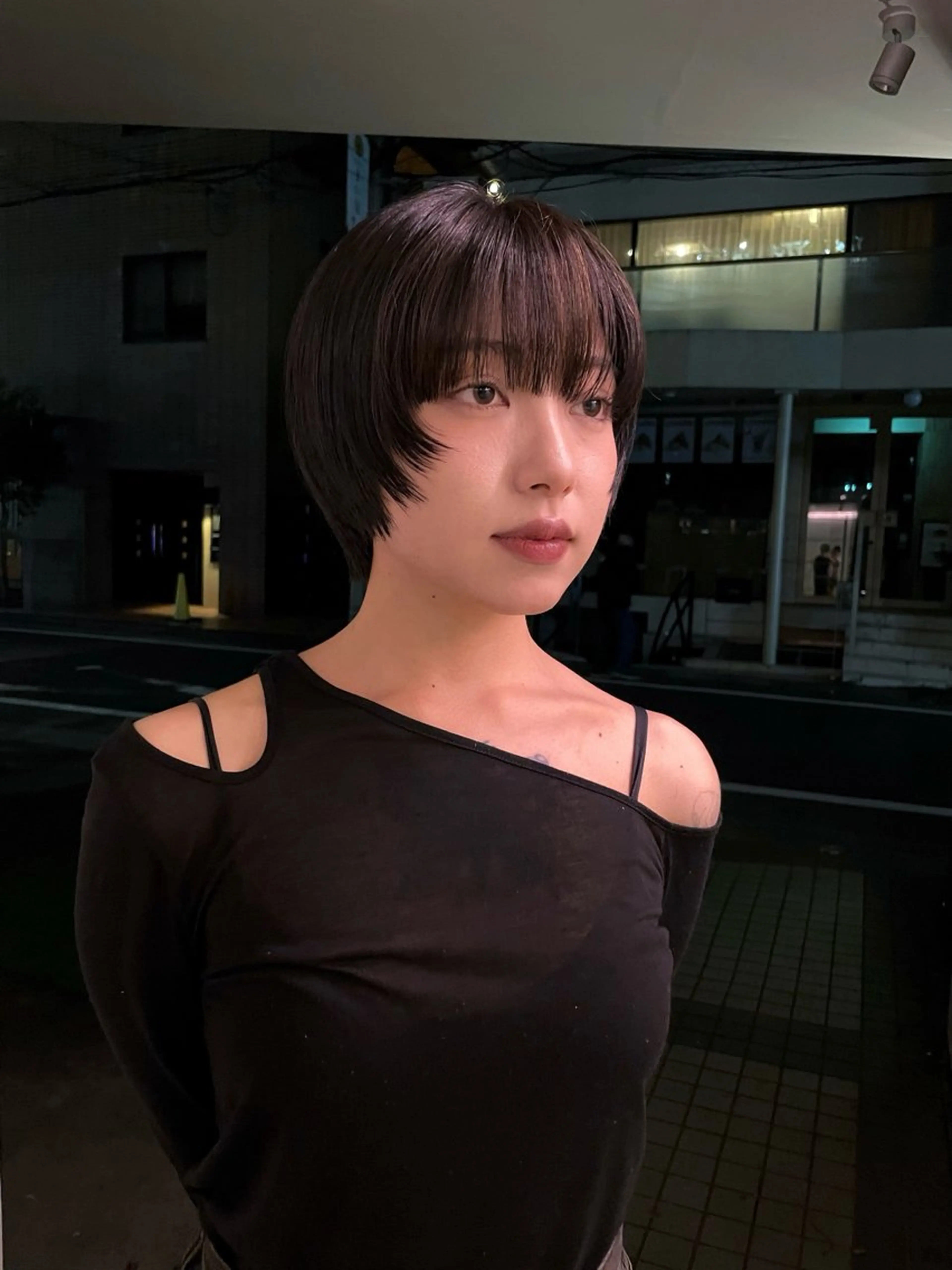 ショート FILMS所属・カット 綾菜のヘアスタイル