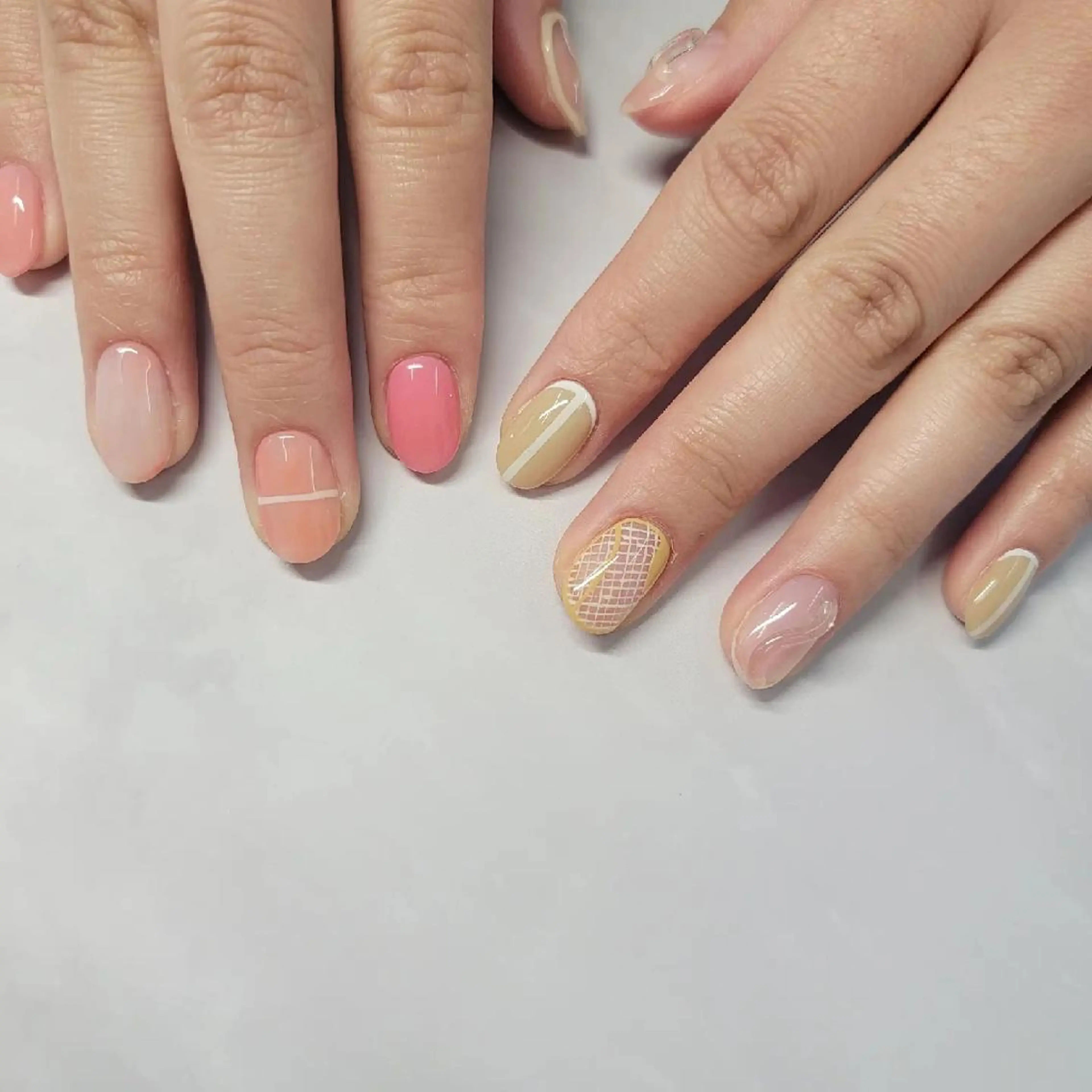 ネイル アートネイル ハンドネイル みよし市 nail salon*pomnal.co所属・Shimada Harukaのネイルデザイン