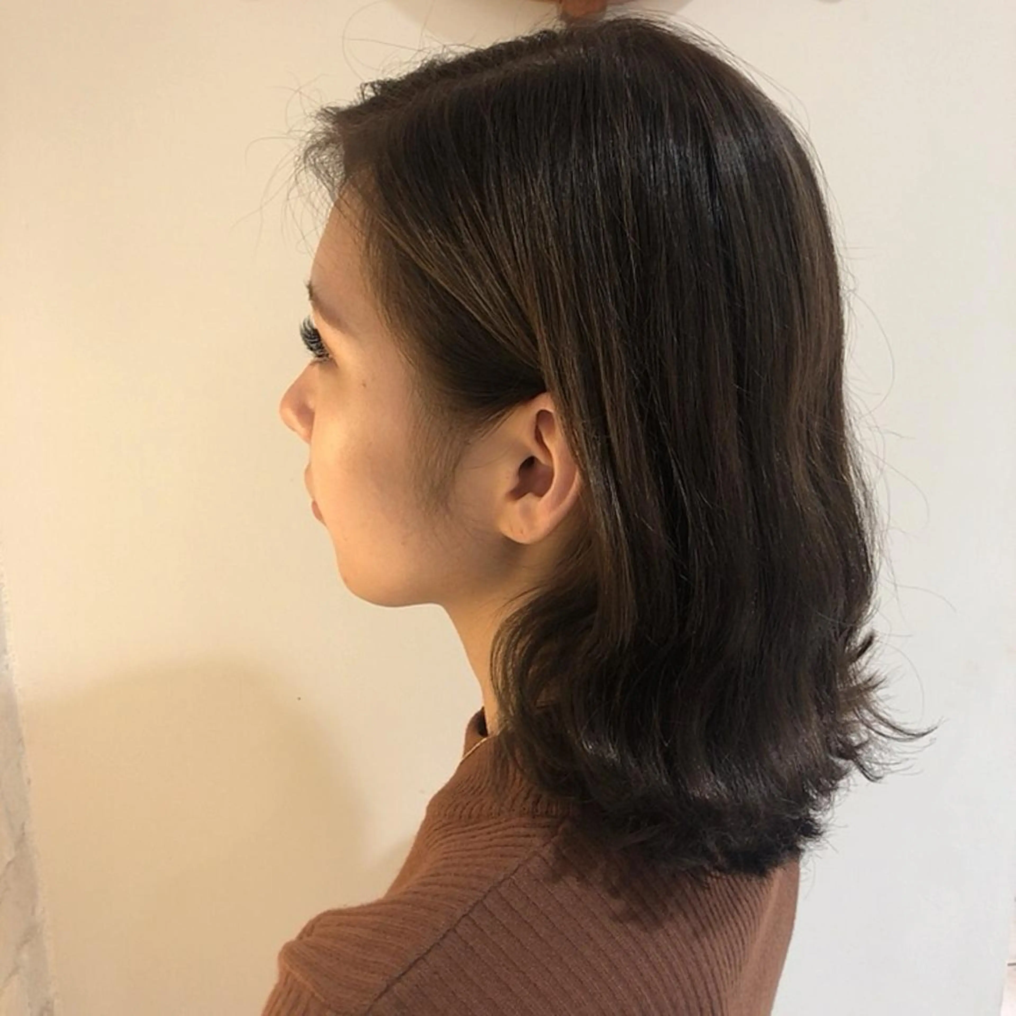 ミディアム 韓国風ヘア♡ runaのヘアスタイル