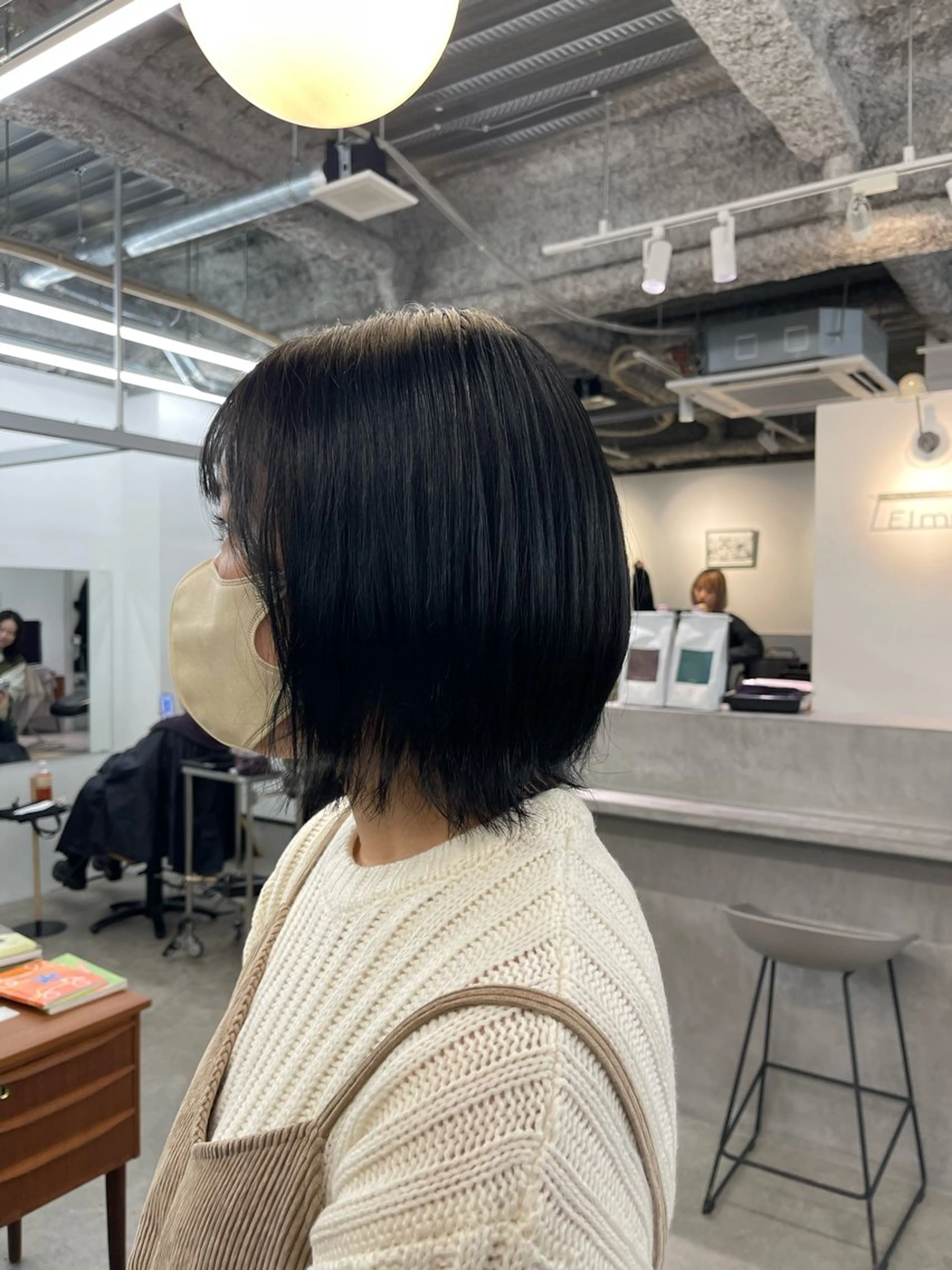 ショート カラー パーマ イージーパーマ募集 平口はのんのヘアスタイル