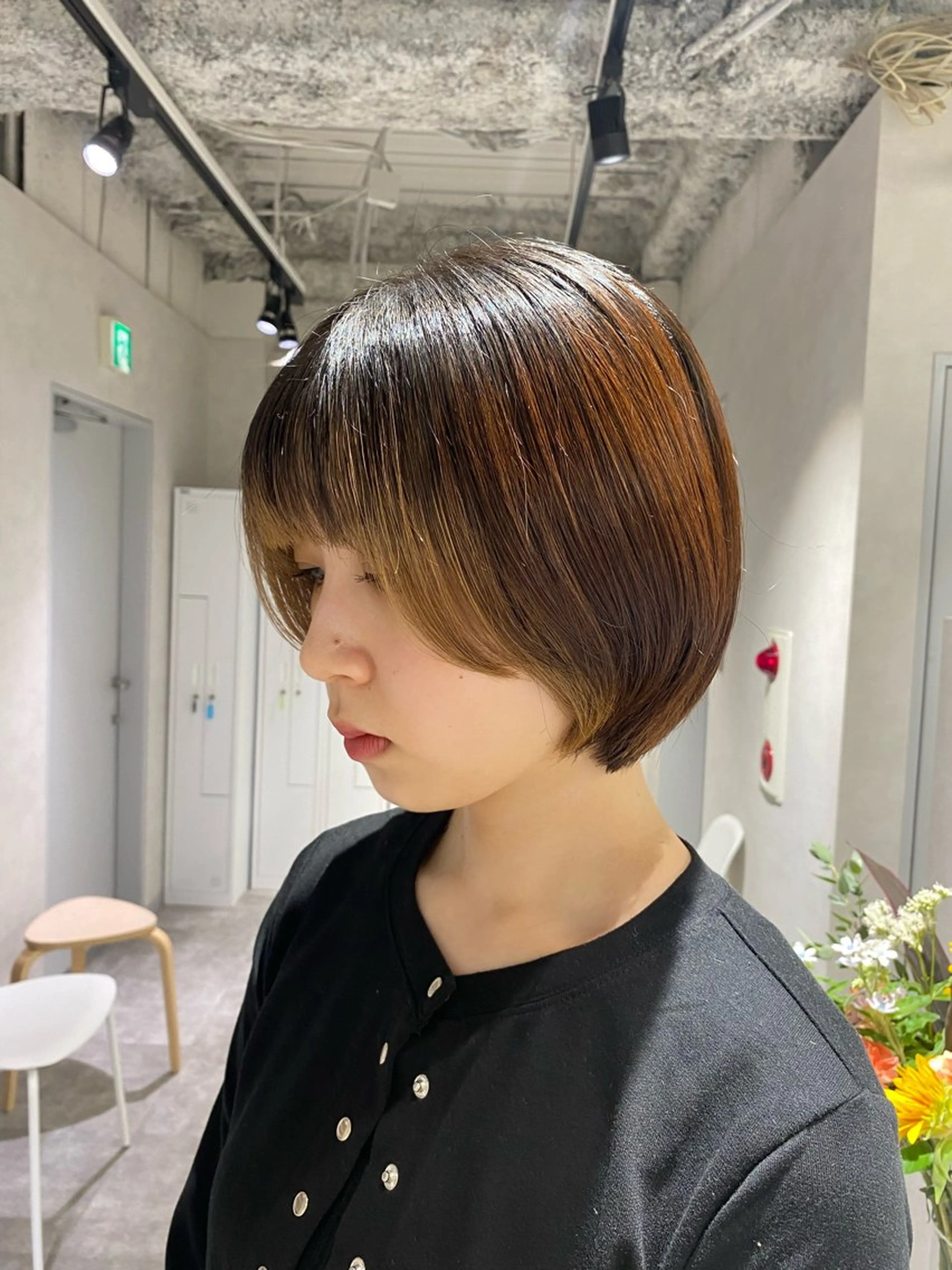 ショート さよ 🌼西梅田美容室のヘアスタイル