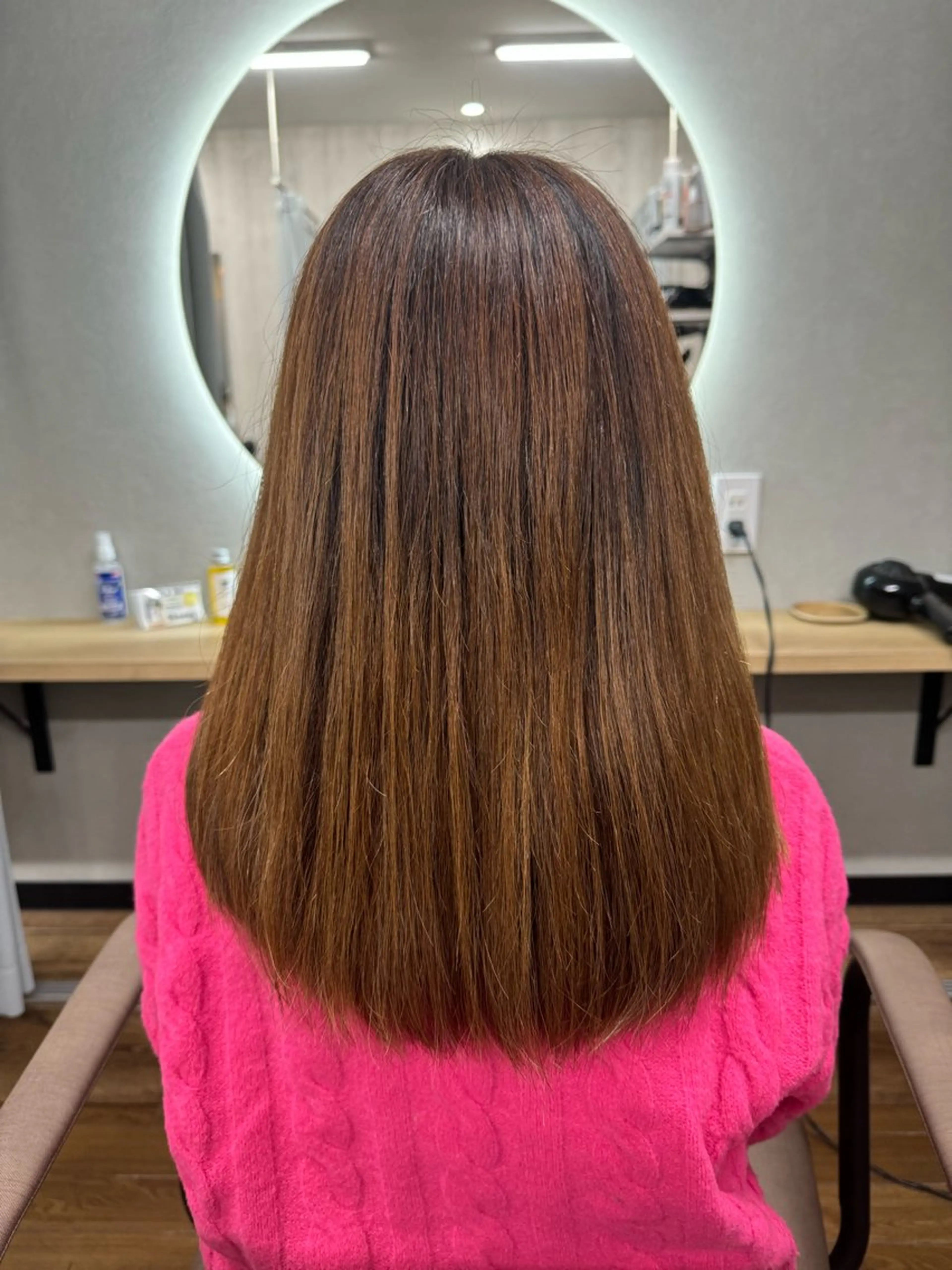 ロング カット ヘアカラー トリートメント TELA HAIR 稲毛店　千尋のヘアスタイル